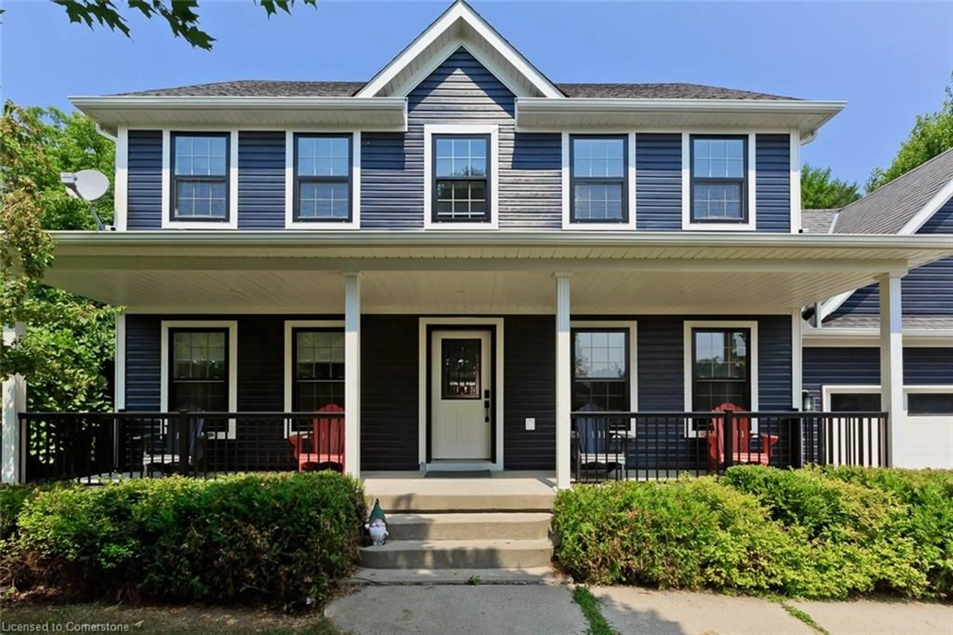 Home with vinyl exterior material, street for 243 Christie St, Rockwood Ontario N0B 2K0
