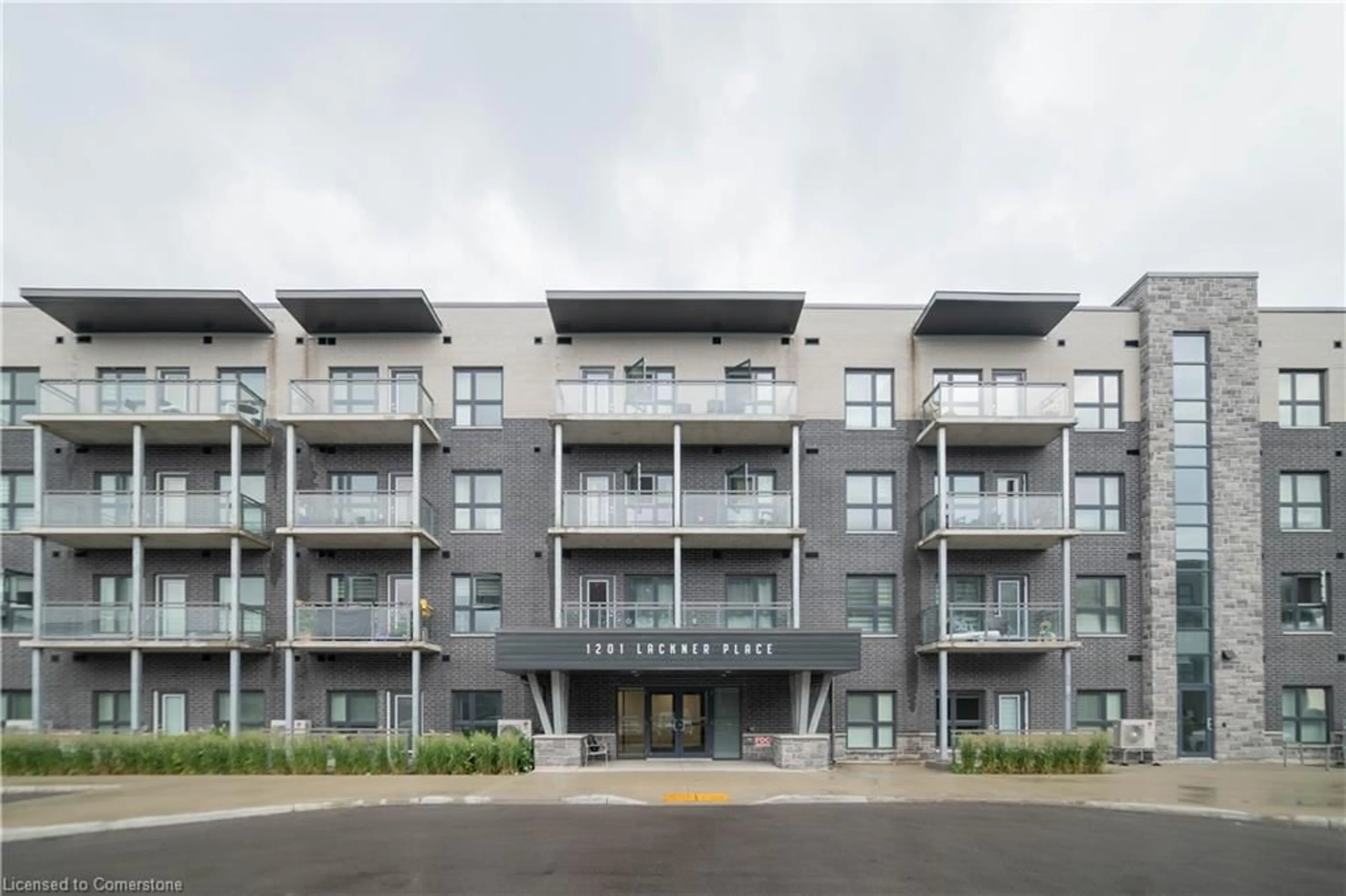 Patio, building for 1201 Lackner Pl #211, Kitchener Ontario N2A 0L4