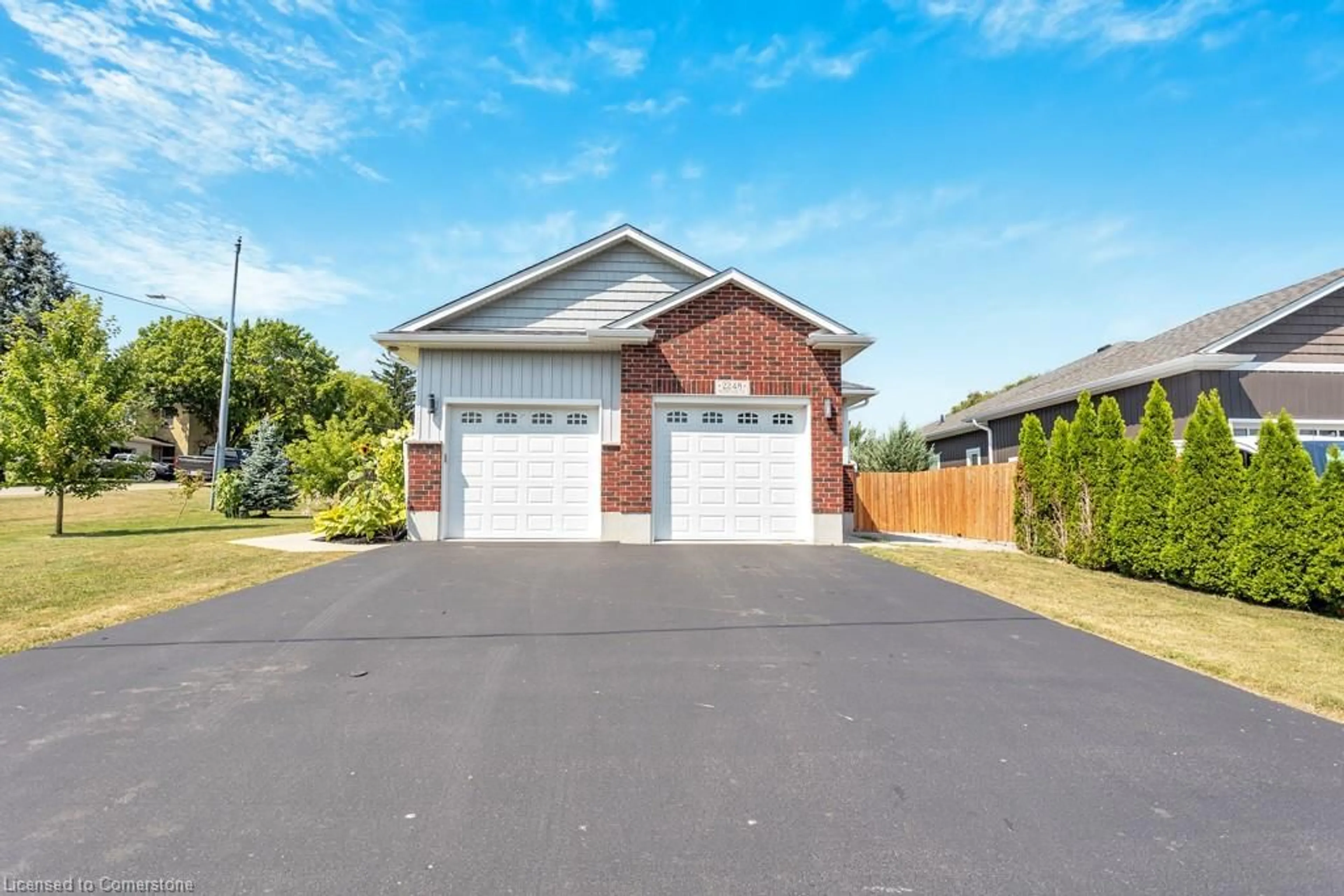 Home with brick exterior material, street for 2248 Webster St, Shakespeare Ontario N0B 2P0