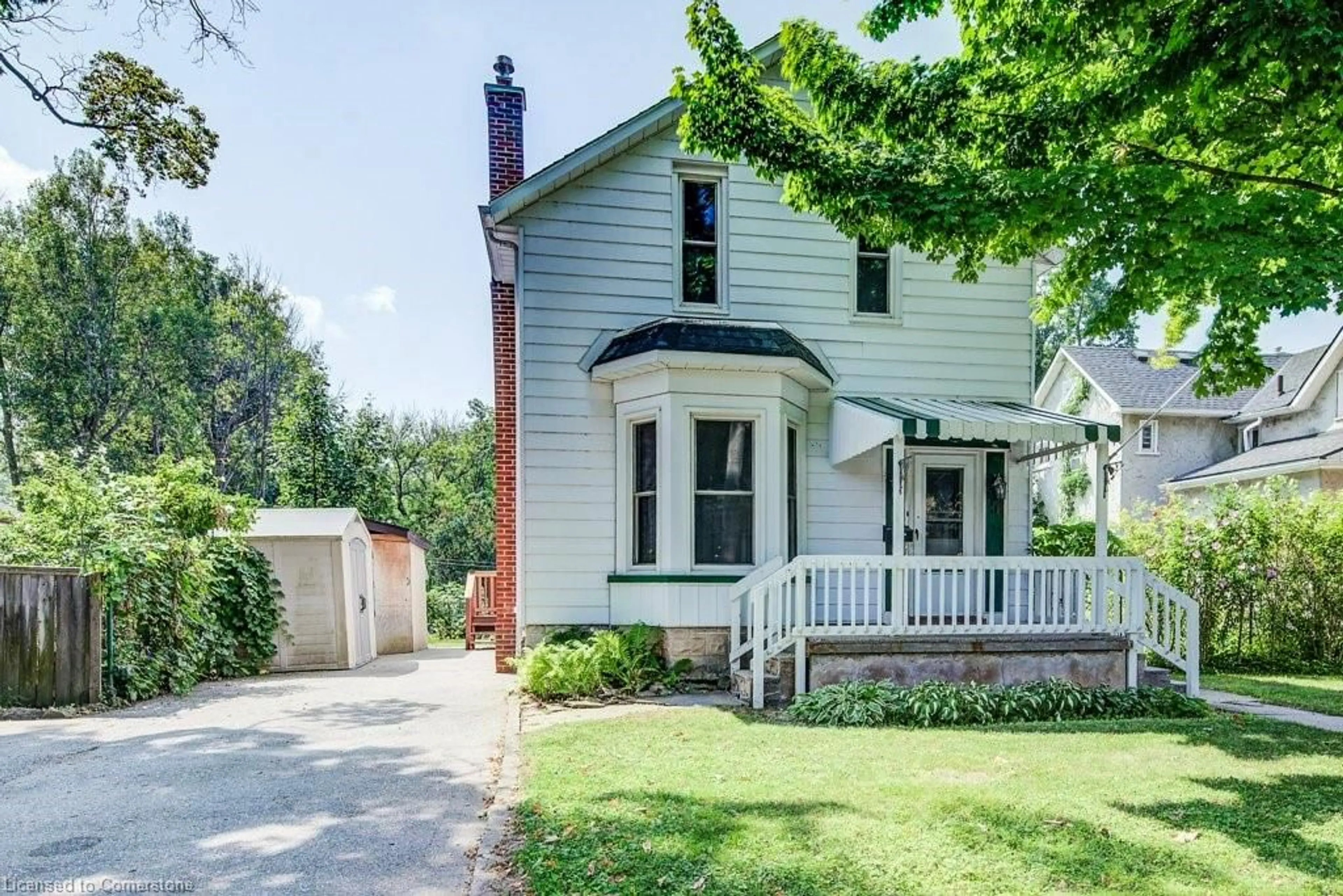 Home with vinyl exterior material, street for 5 Havill St, Cambridge Ontario N1R 2G3