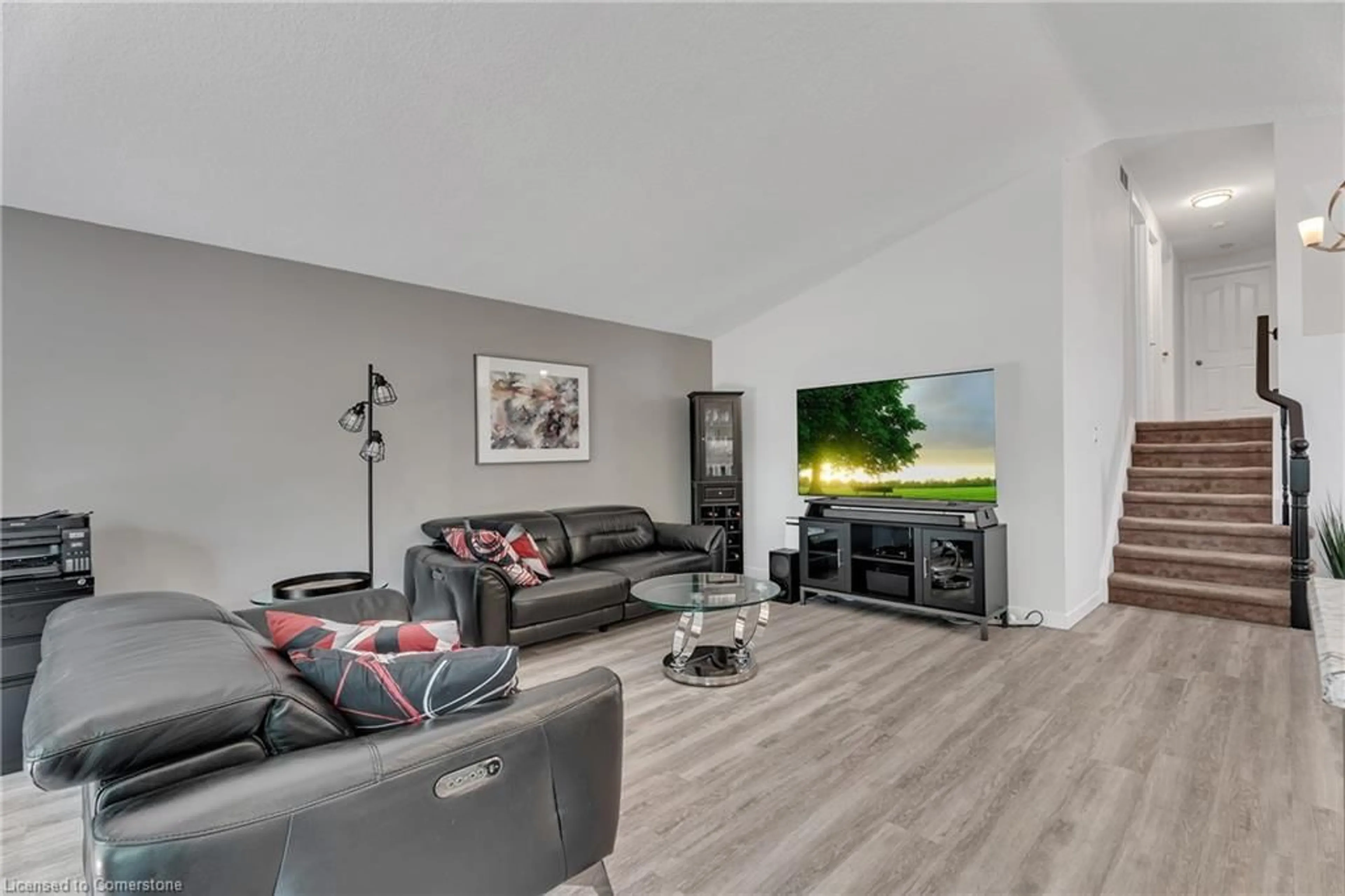 Living room with furniture, unknown for 4 Orchid Cres, Kitchener Ontario N2E 3N2