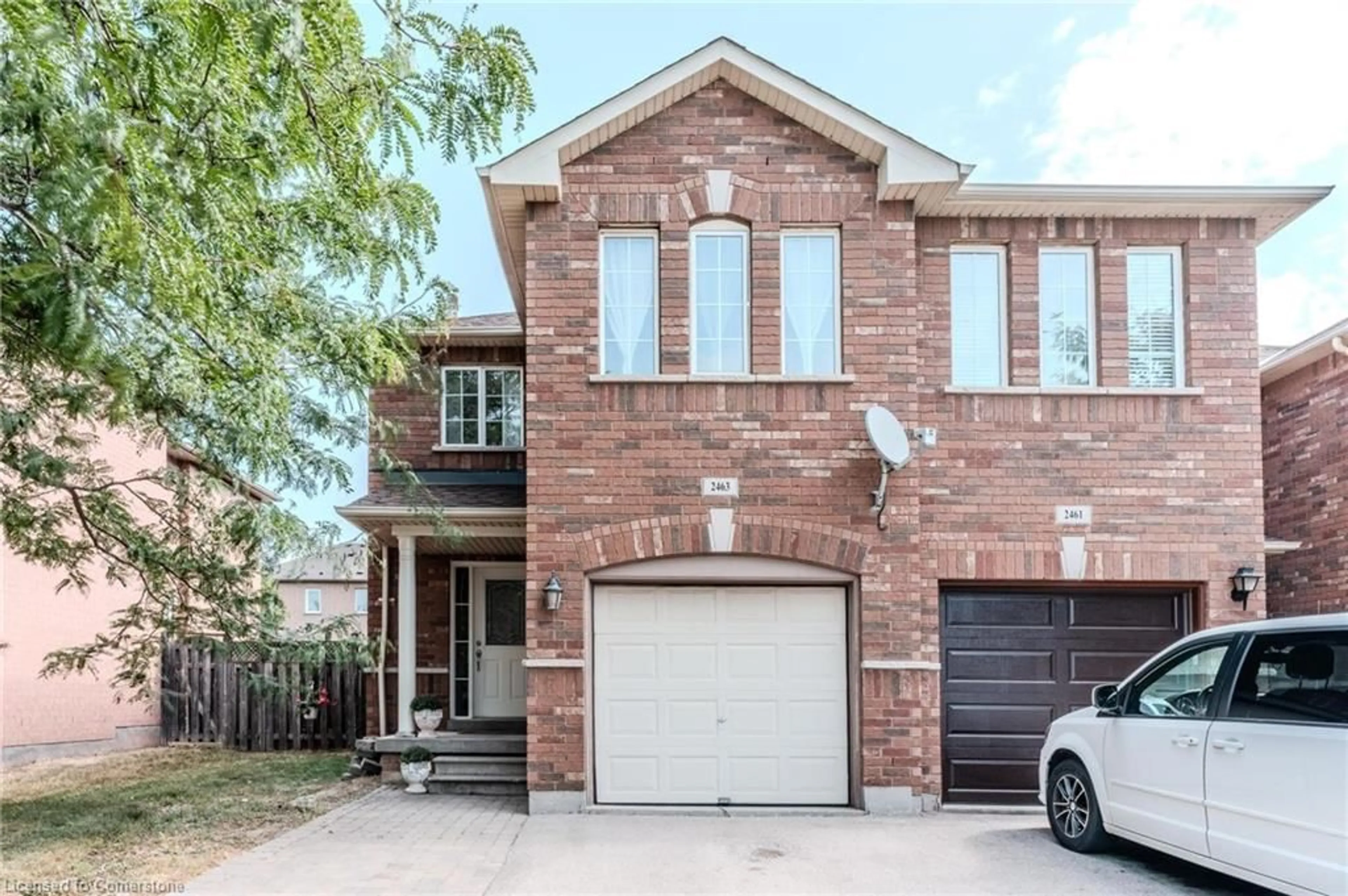 Home with brick exterior material, street for 2463 Lazio Lane, Oakville Ontario L6M 4P7