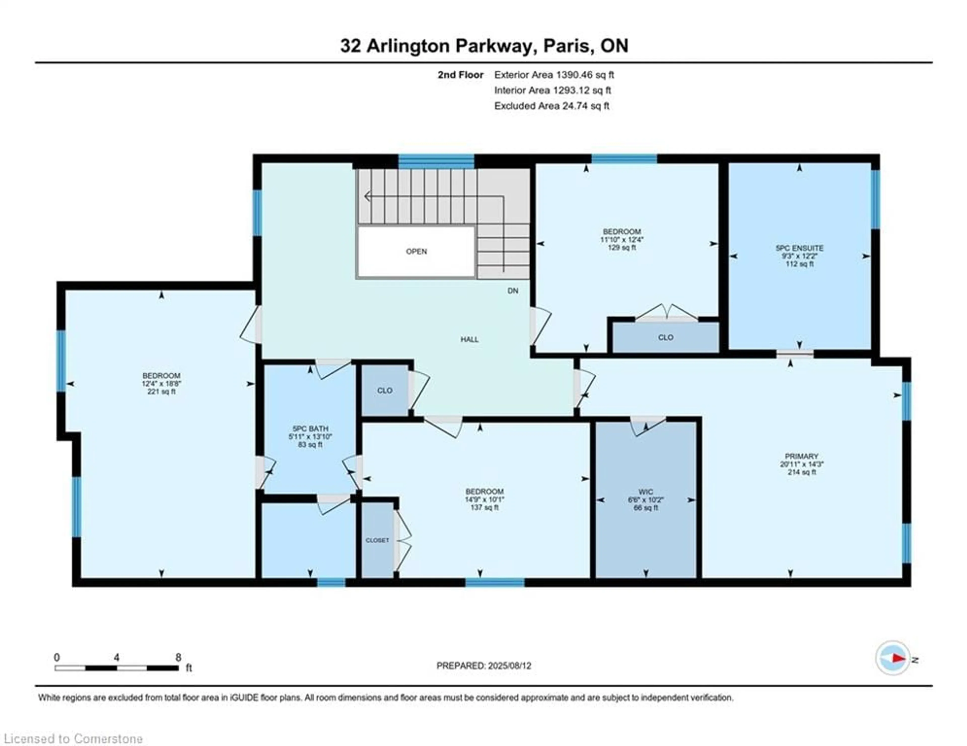 Floor plan for 32 Arlington Pky, Paris Ontario N3L 0G2