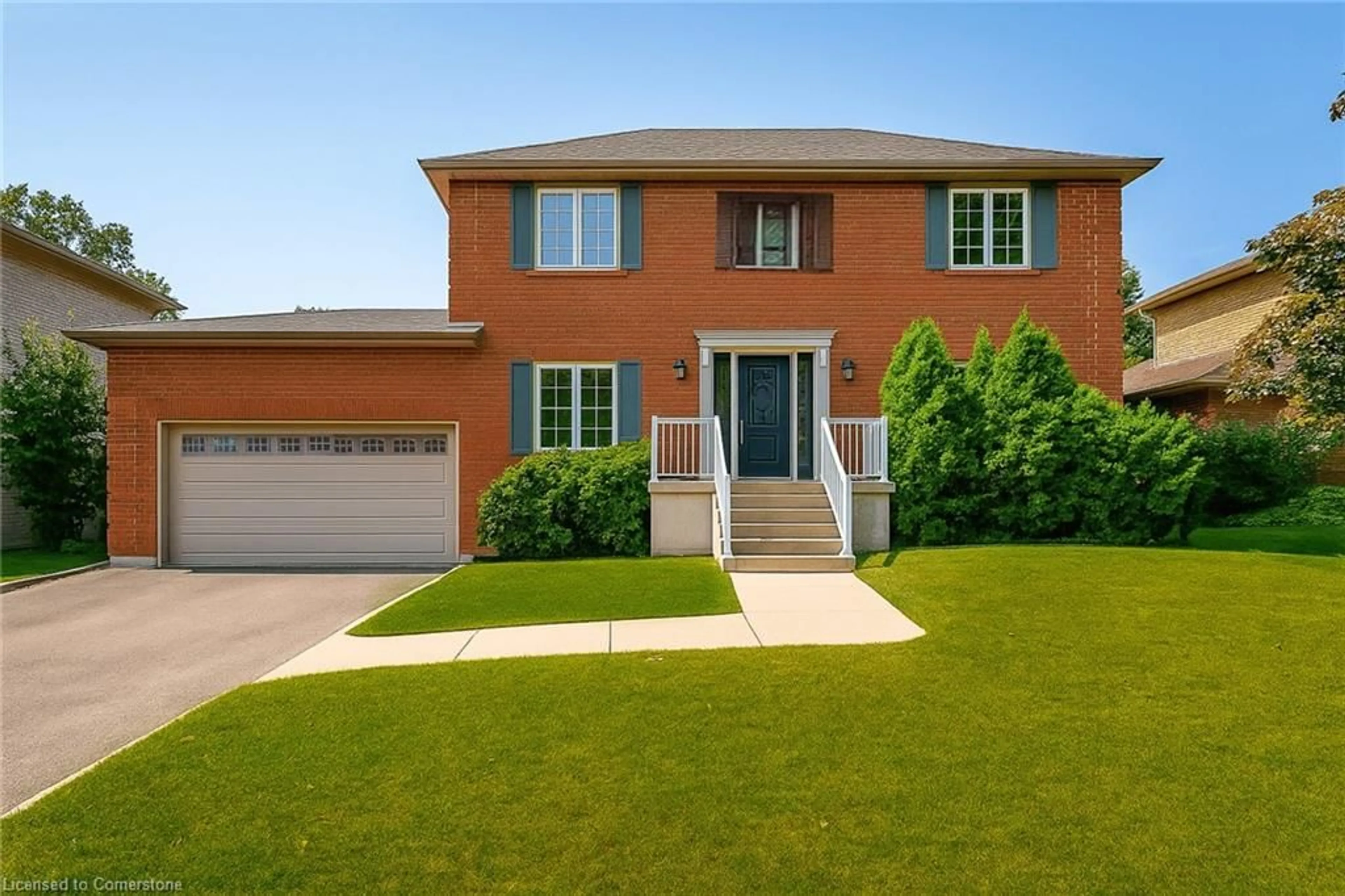 Home with brick exterior material, street for 494 Heather Hill Crt, Ancaster Ontario L9G 3W6