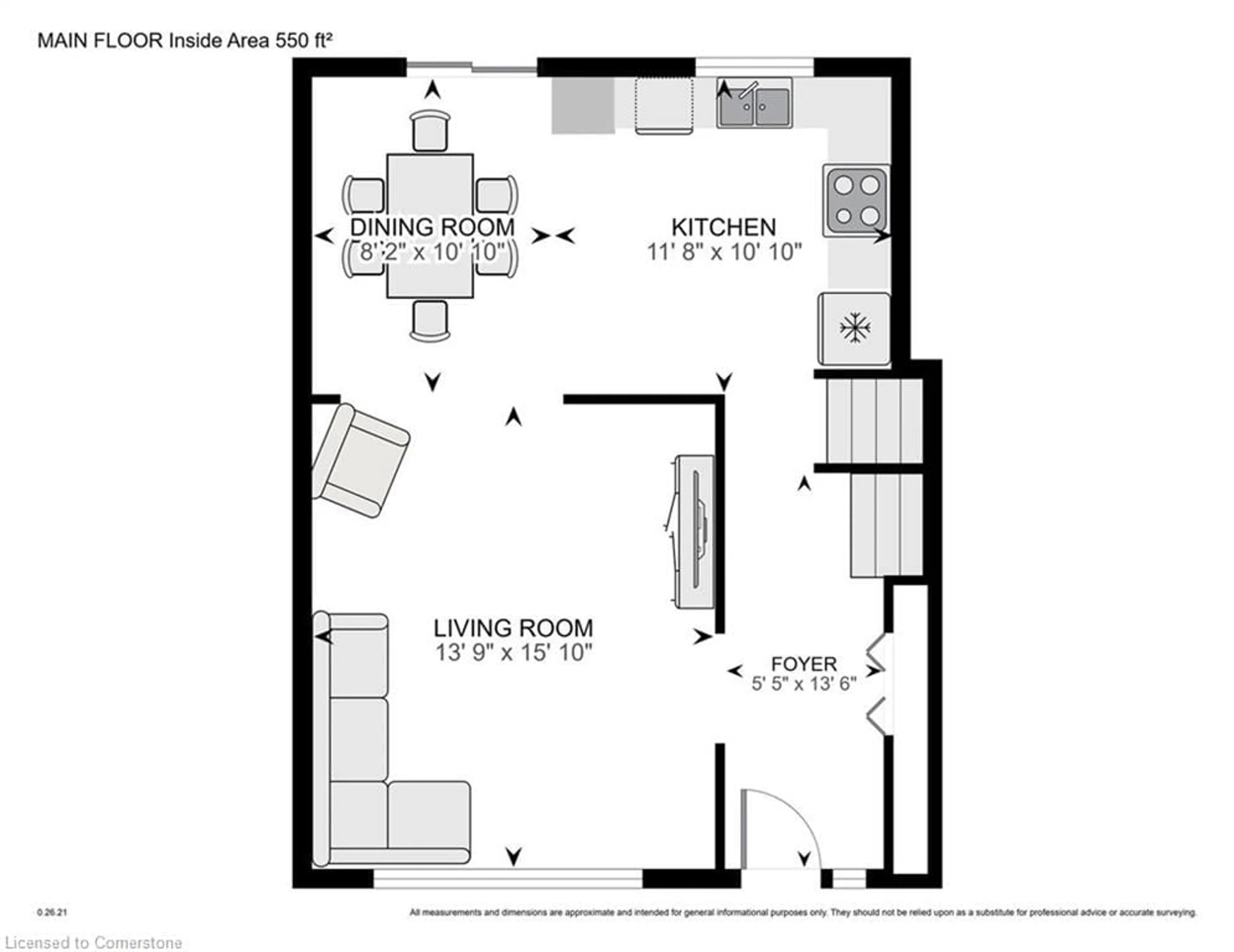 Floor plan for 765 John St, Listowel Ontario N4W 1B6