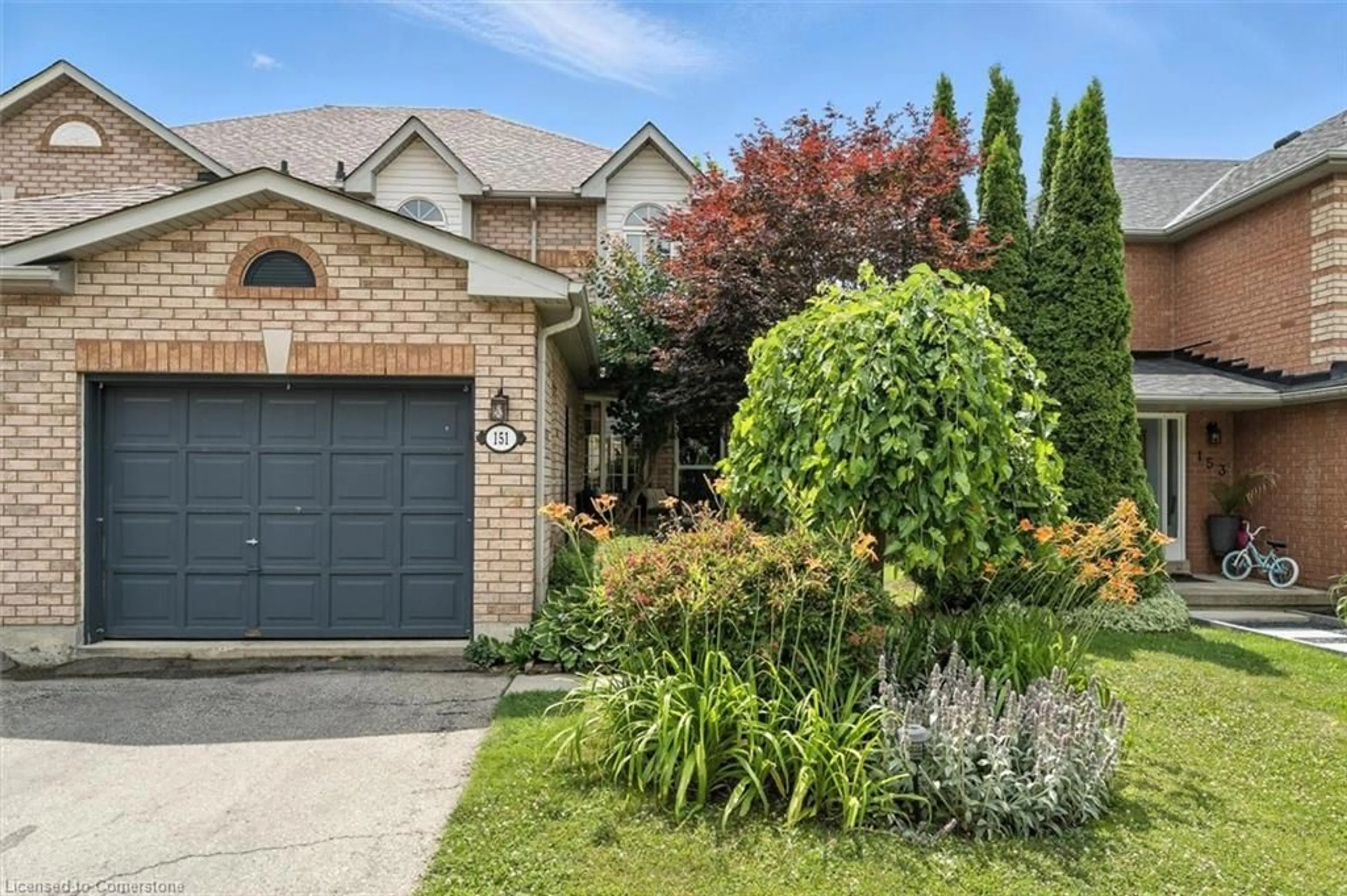Home with brick exterior material, street for 151 Mowat Cres, Halton Hills Ontario L7G 6A8
