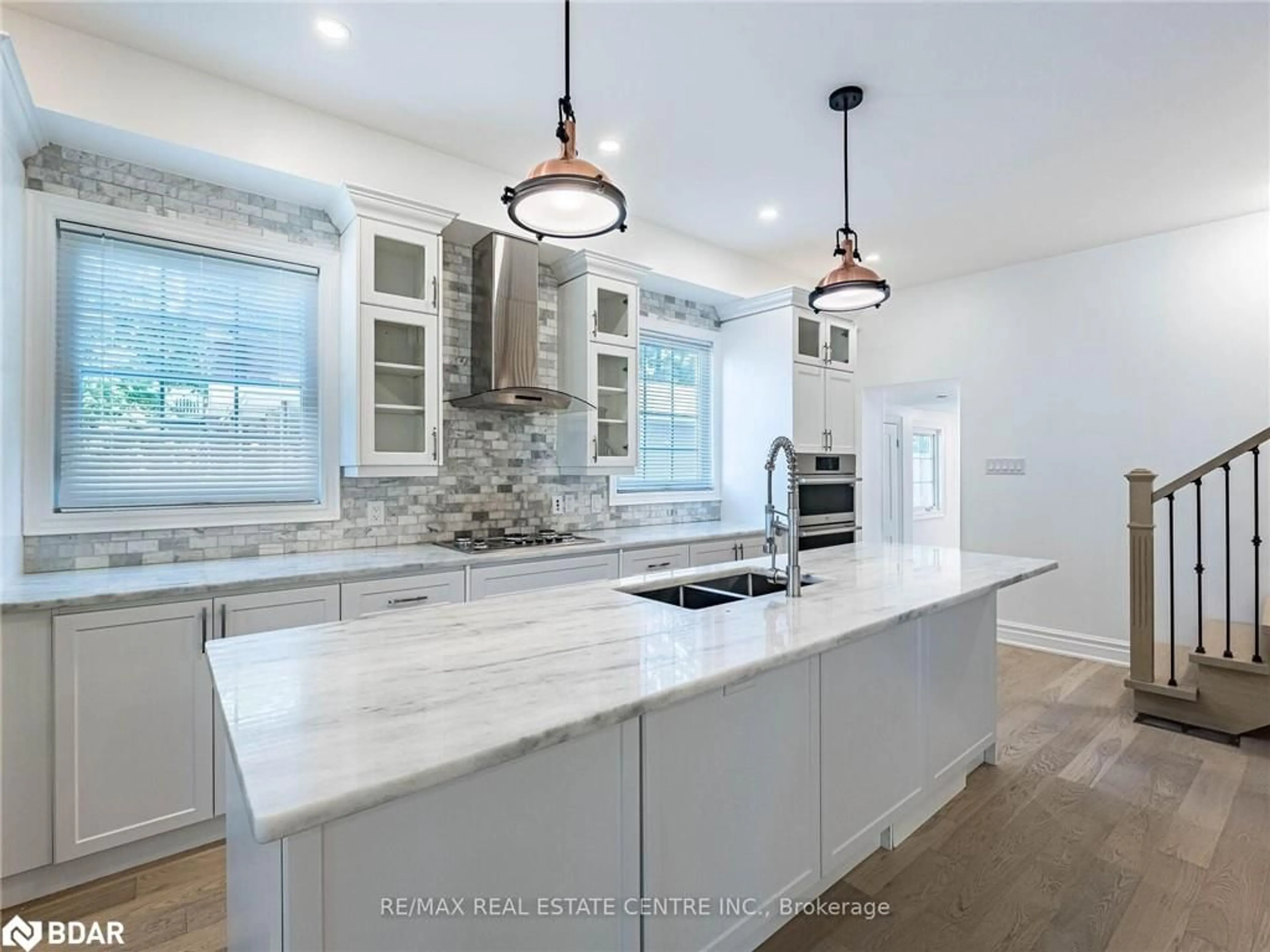 Open concept kitchen, ceramic/tile floor for 221 Isabella St, Arthur Ontario N0G 1A0