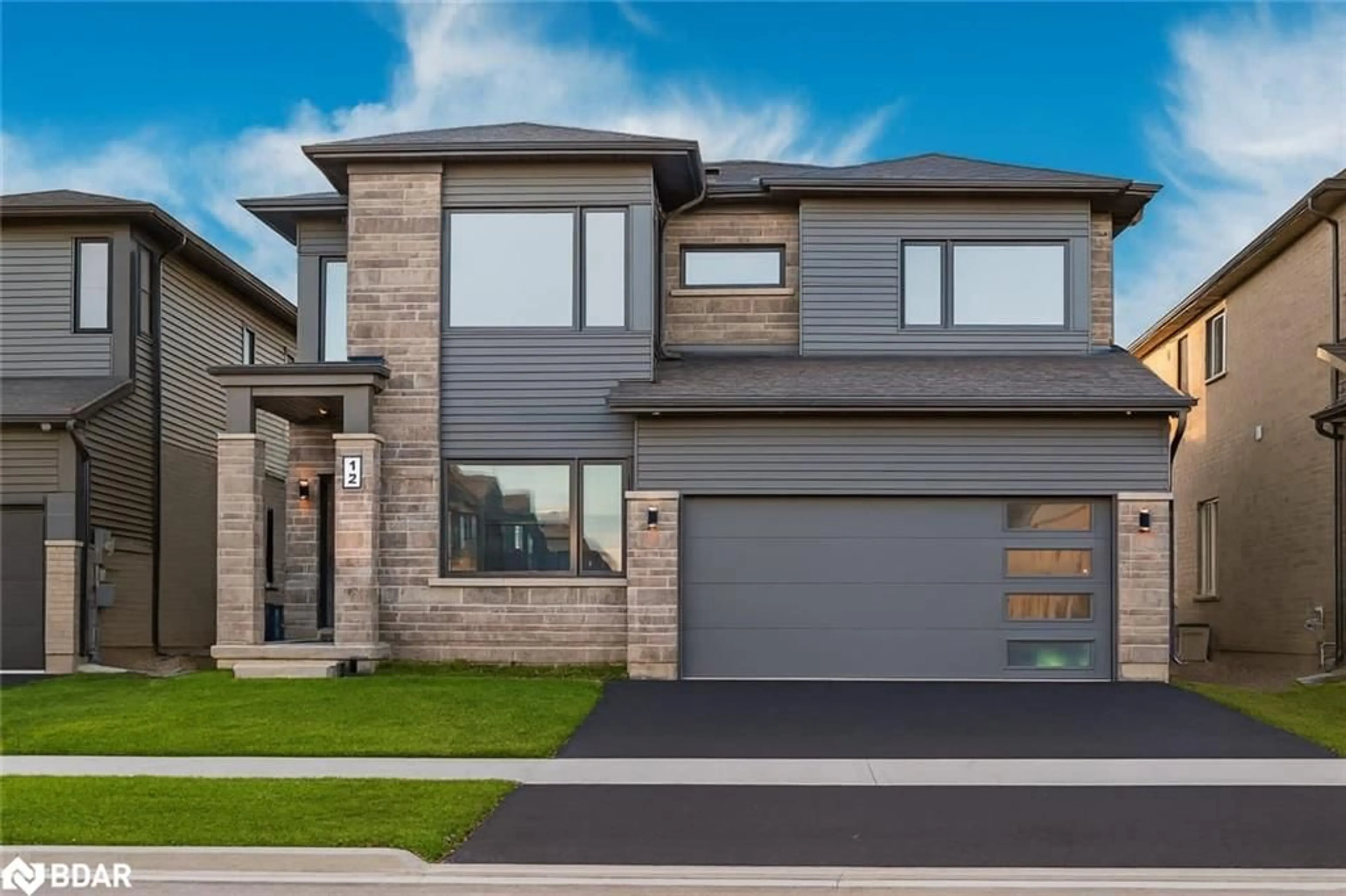 Home with brick exterior material, street for 12 Swan Ave, Fonthill Ontario L0S 1E6