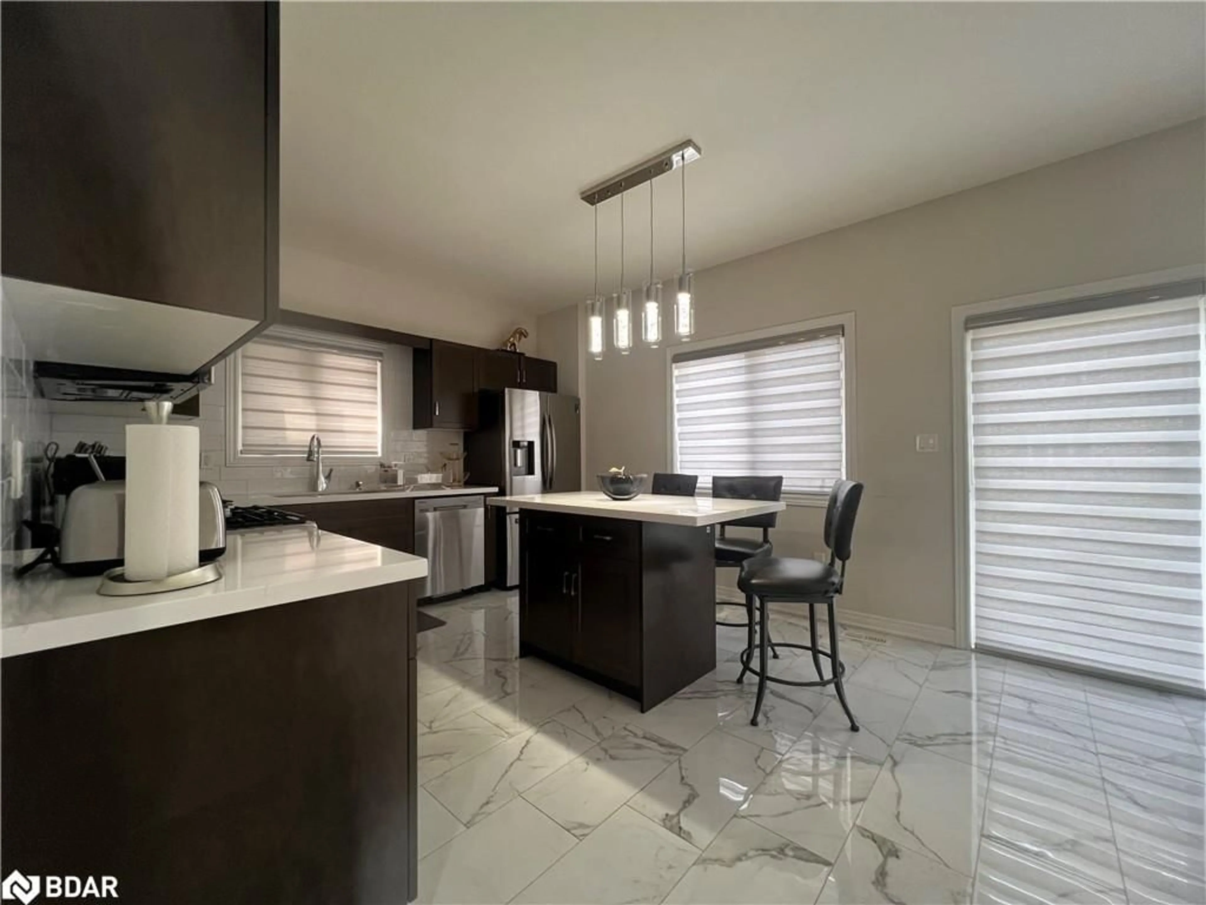 Contemporary kitchen, ceramic/tile floor for 12 Swan Ave, Fonthill Ontario L0S 1E6
