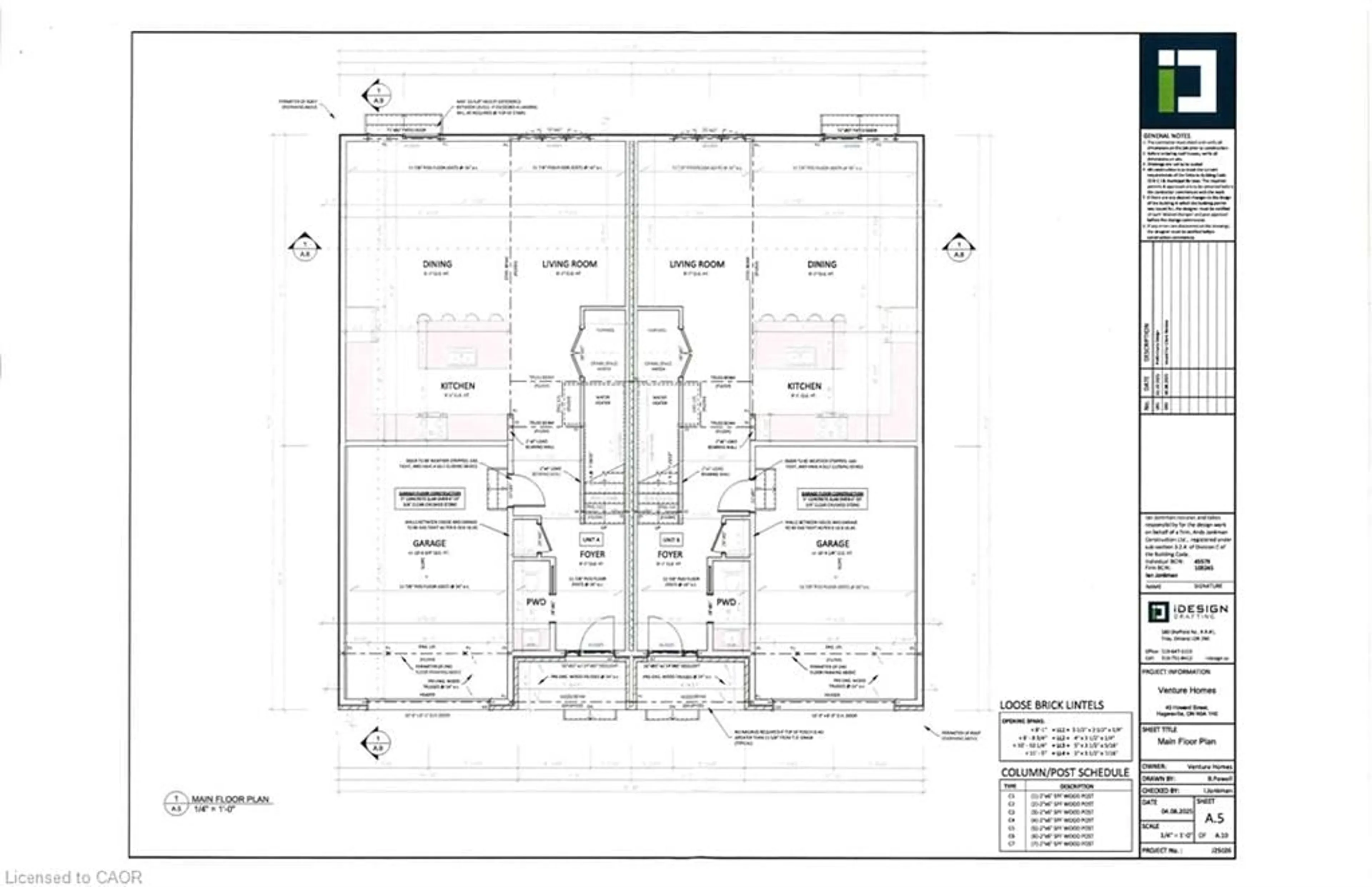 Floor plan for 45 B Howard St, Hagersville Ontario N0A 1H0