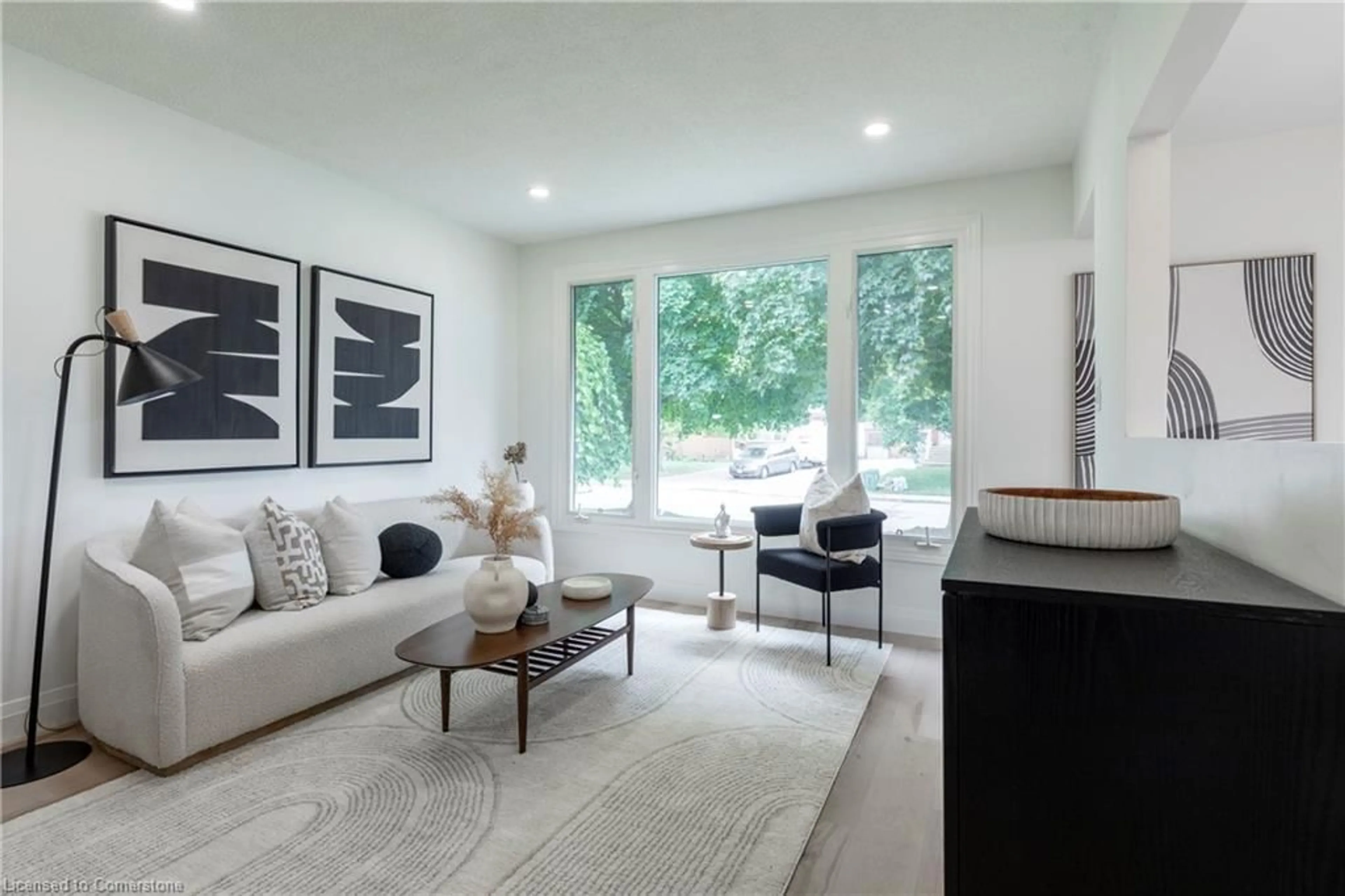 Living room with furniture, unknown for 20 Laird Dr, Hamilton Ontario L8T 4L7