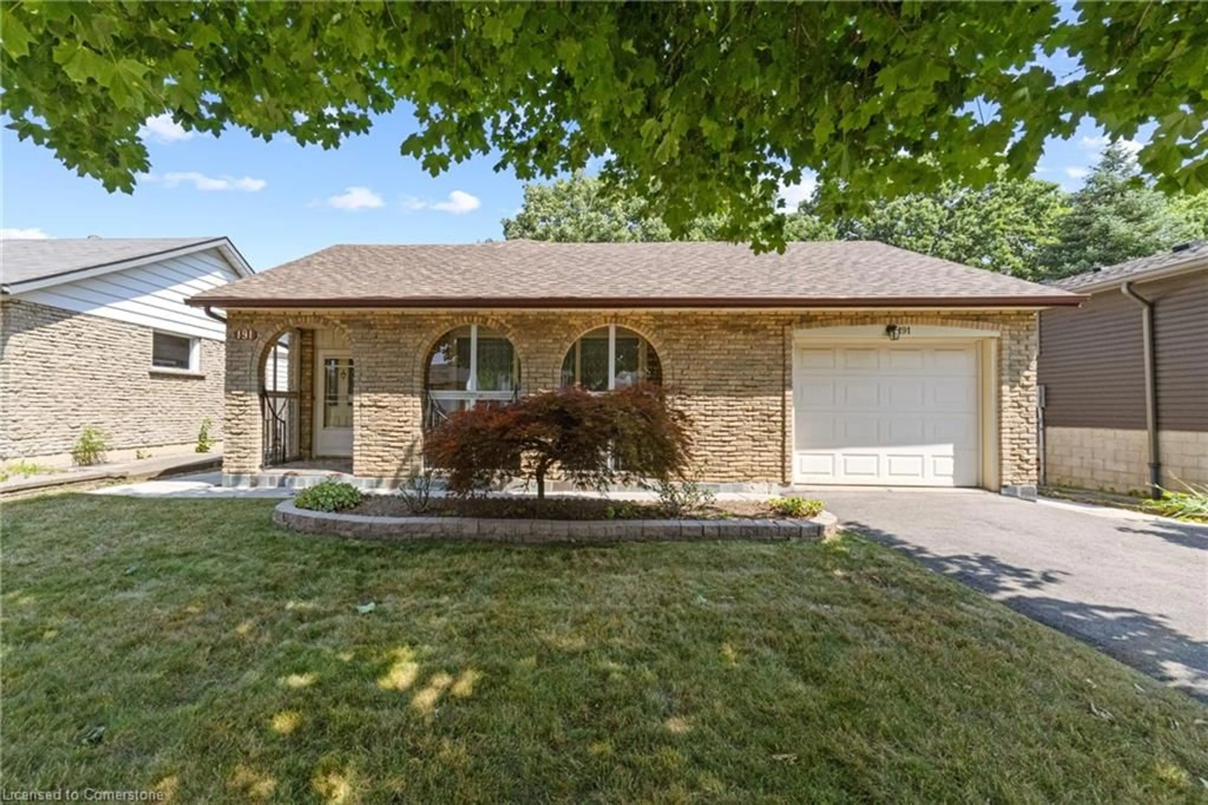 Home with brick exterior material, street for 191 Appleford Crt, Hamilton Ontario L9C 5Y4