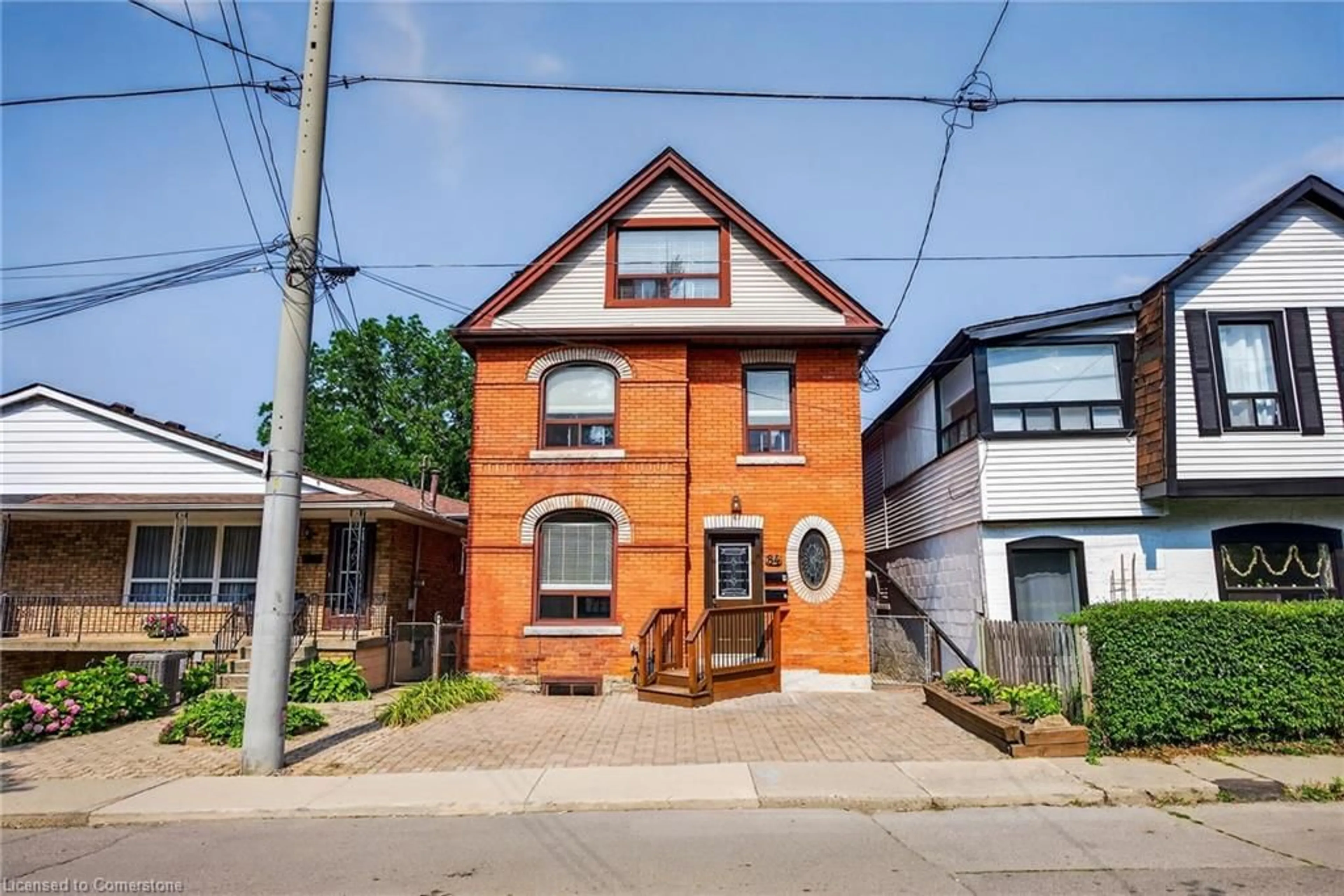 Home with brick exterior material, street for 84 Ray St, Hamilton Ontario L8P 3V7