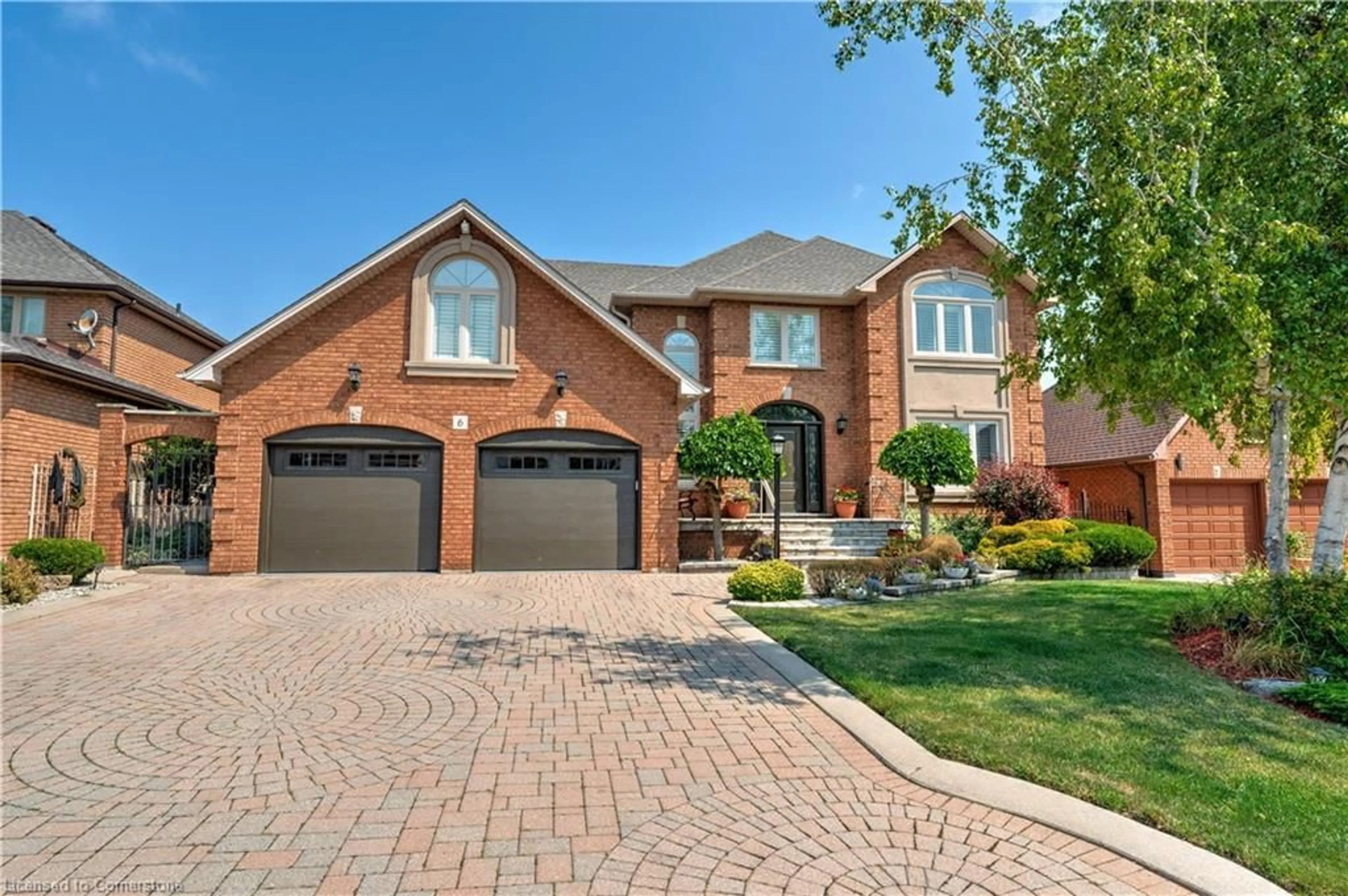 Home with brick exterior material, street for 6 Embassy Dr, Hamilton Ontario L8T 4Z8