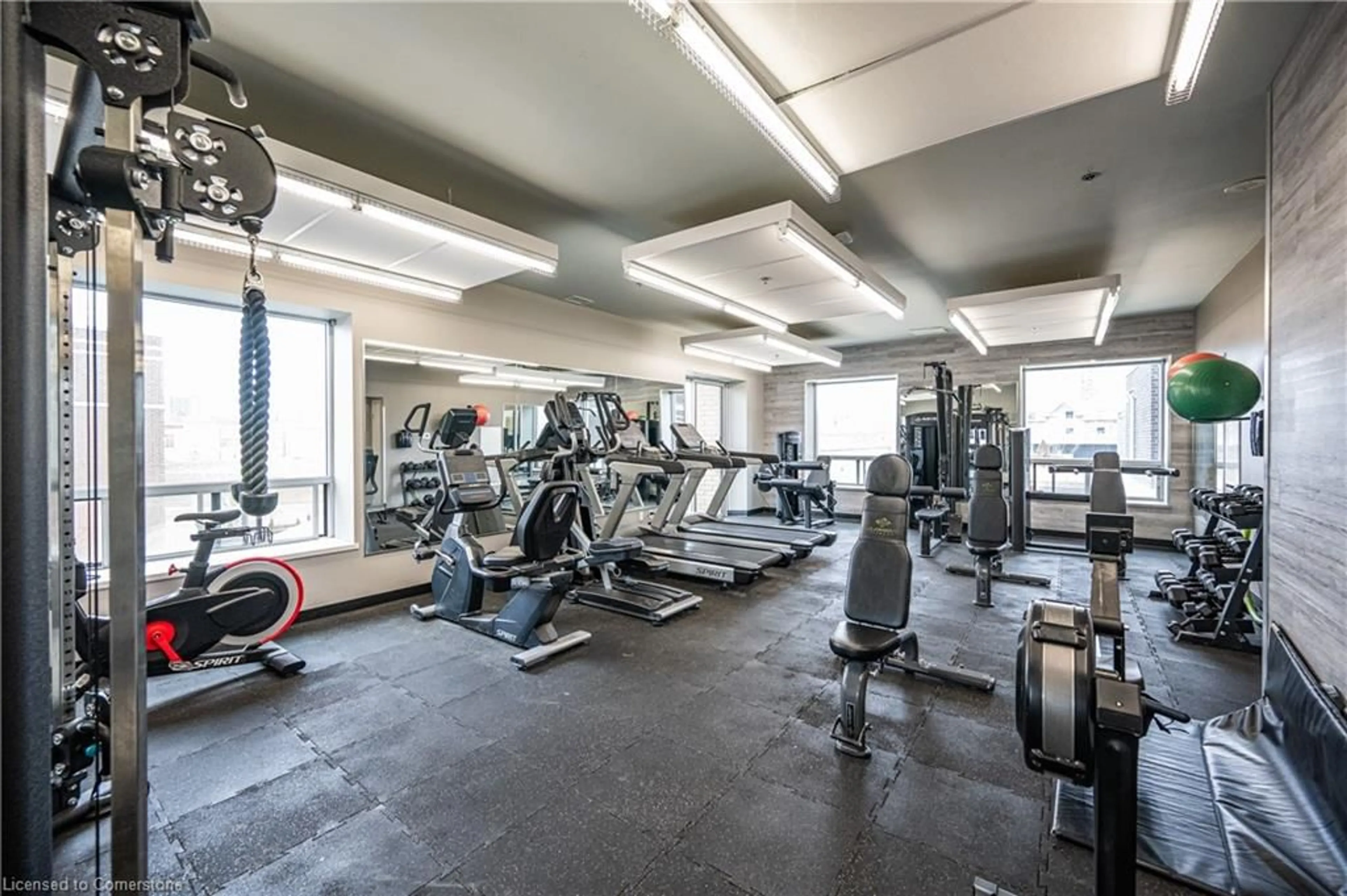 Gym or fitness room for 318 Spruce St #1106, Waterloo Ontario N2L 3M7