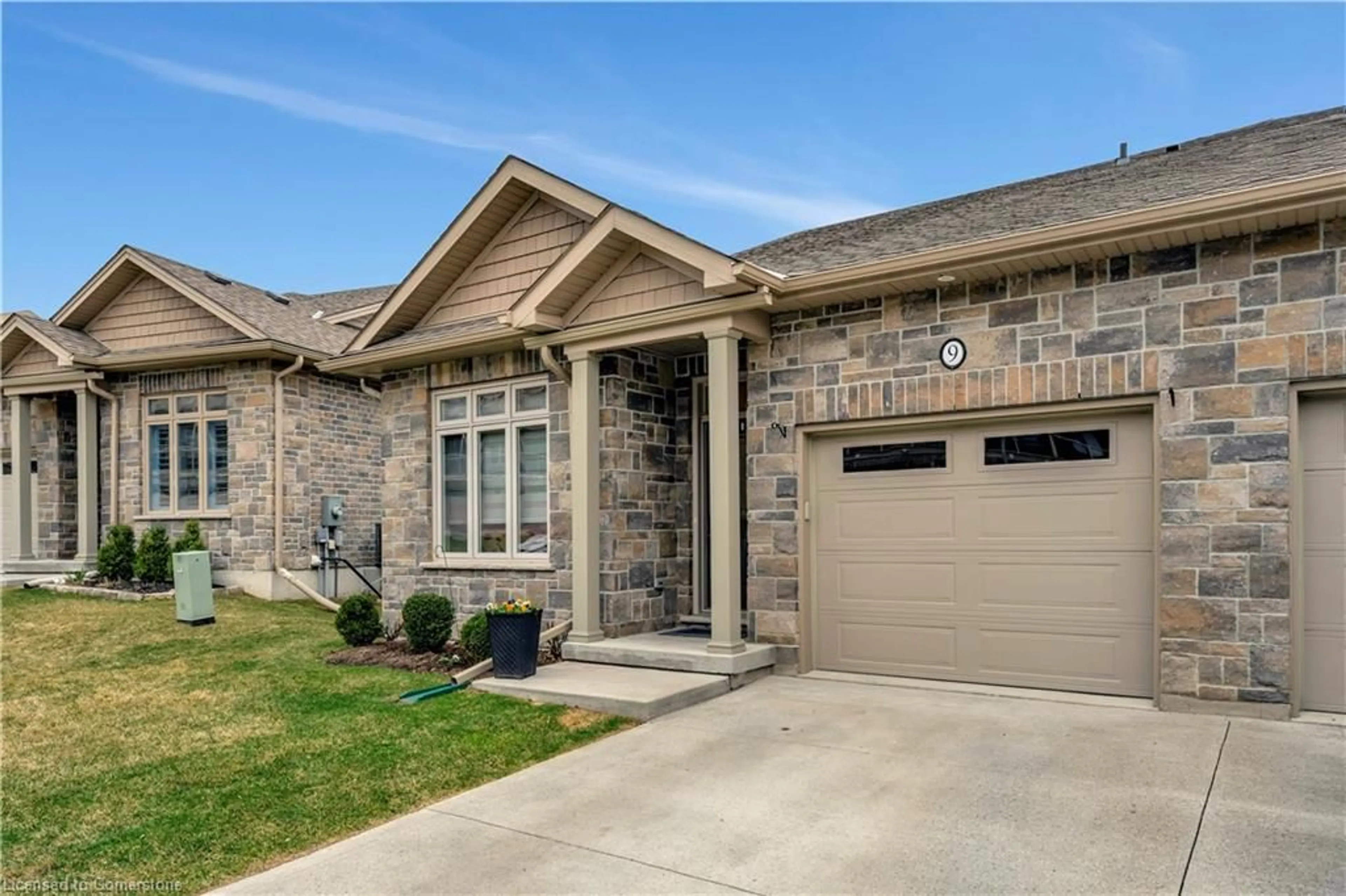 Home with brick exterior material, street for 5 Old Hamilton Rd #9, Port Dover Ontario N0A 1N7