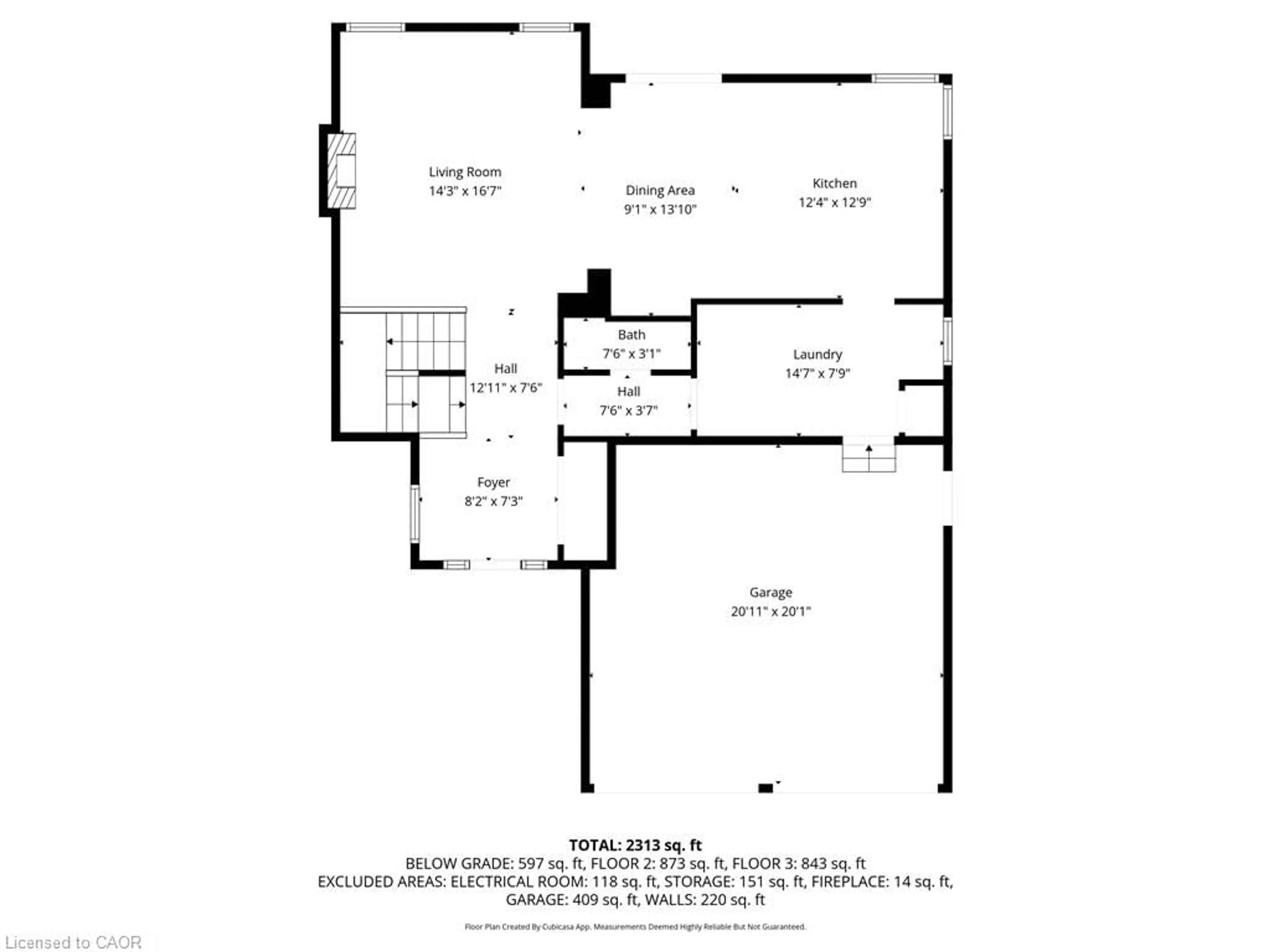 Floor plan for 5 Wood Duck Way, Port Rowan Ontario N0E 1M0