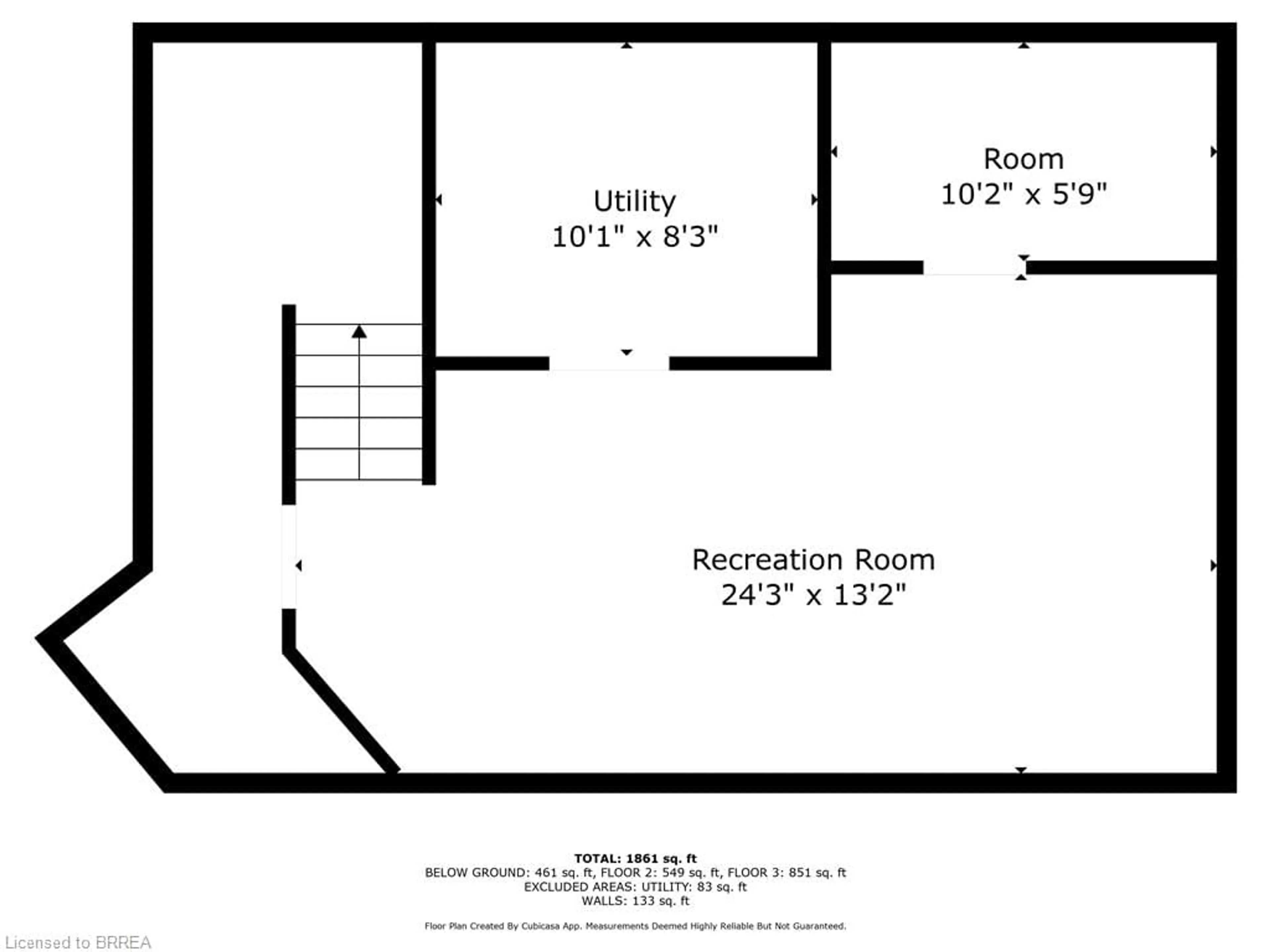 Floor plan for 29 Bellhouse Ave, Brantford Ontario N3T 0T7