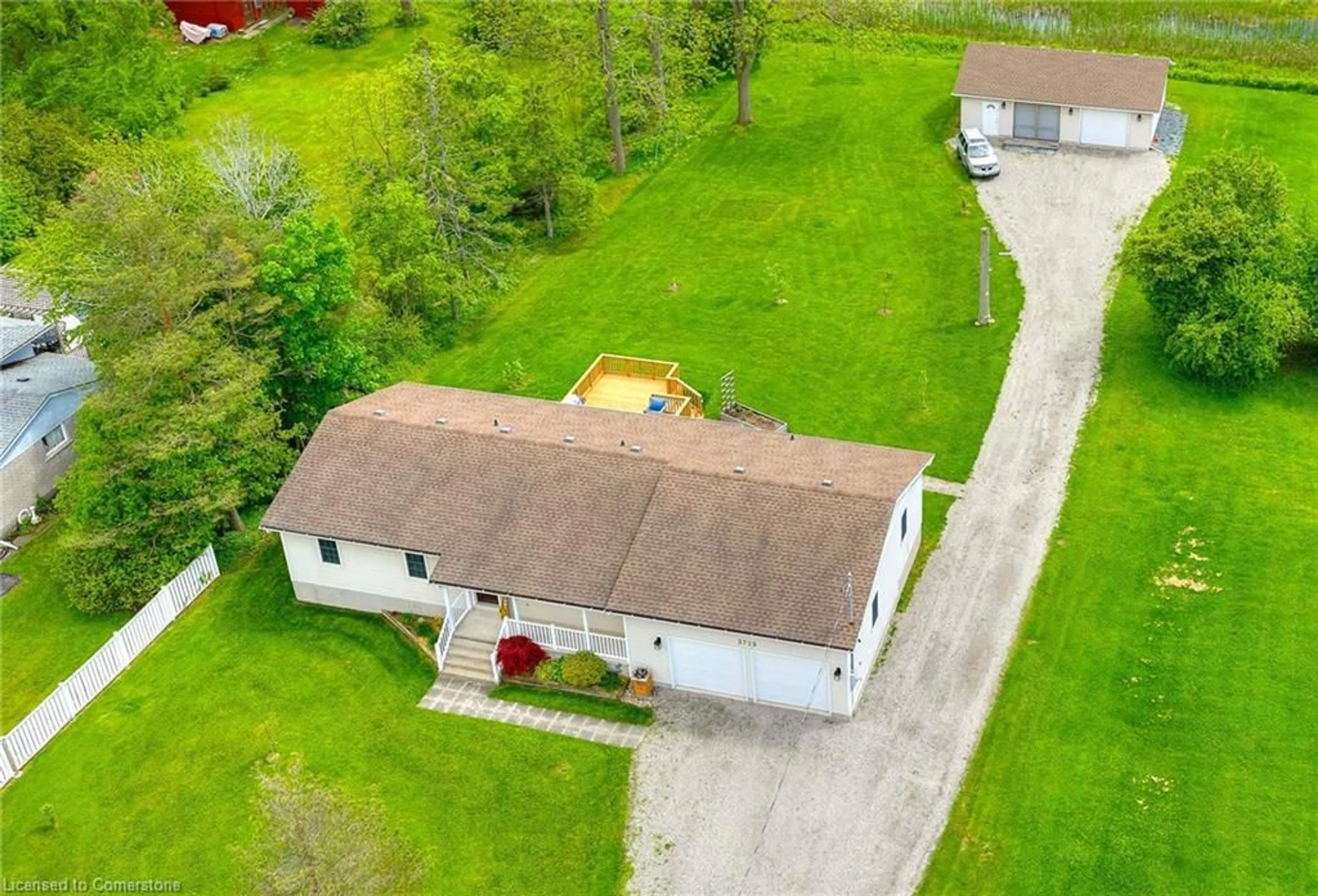 A pic from outside/outdoor area/front of a property/back of a property/a pic from drone, unknown for 3725 Nigh Rd, Ridgeway Ontario L0S 1N0