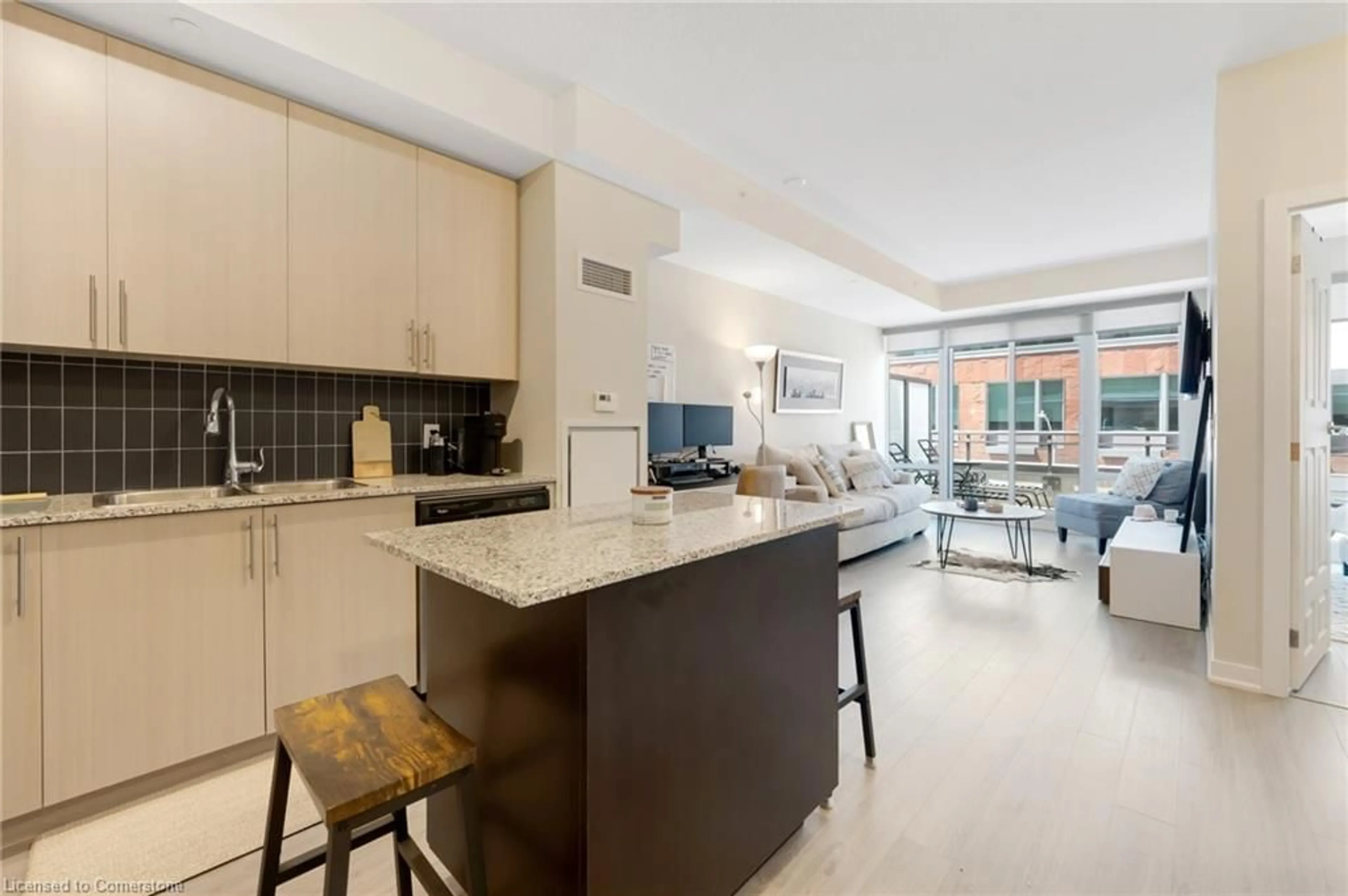 Open concept kitchen, unknown for 85 Duke St #214, Kitchener Ontario N2H 0B7