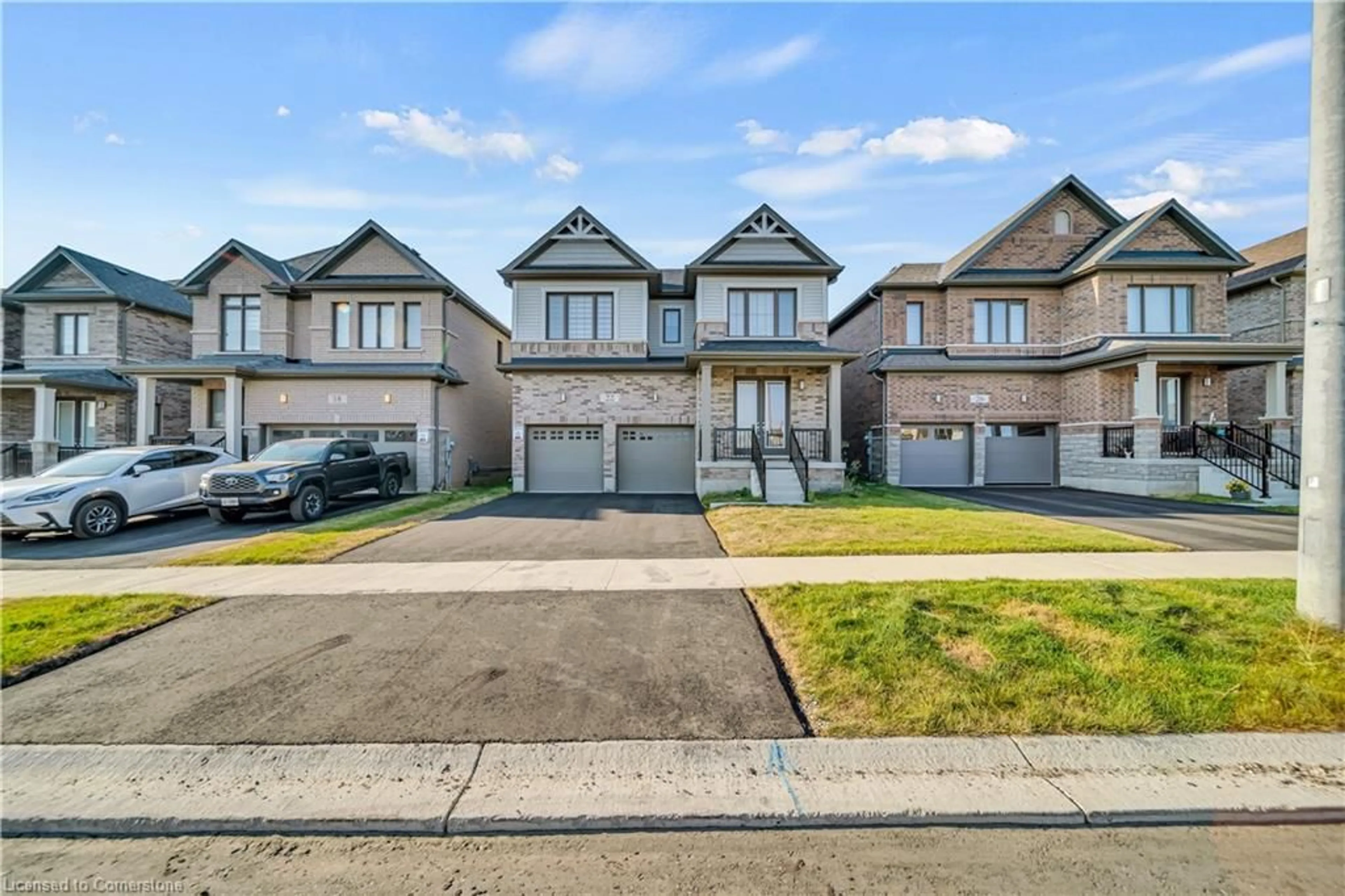 A pic from outside/outdoor area/front of a property/back of a property/a pic from drone, street for 22 Thomas Gemmell Rd, Ayr Ontario N0B 1E0