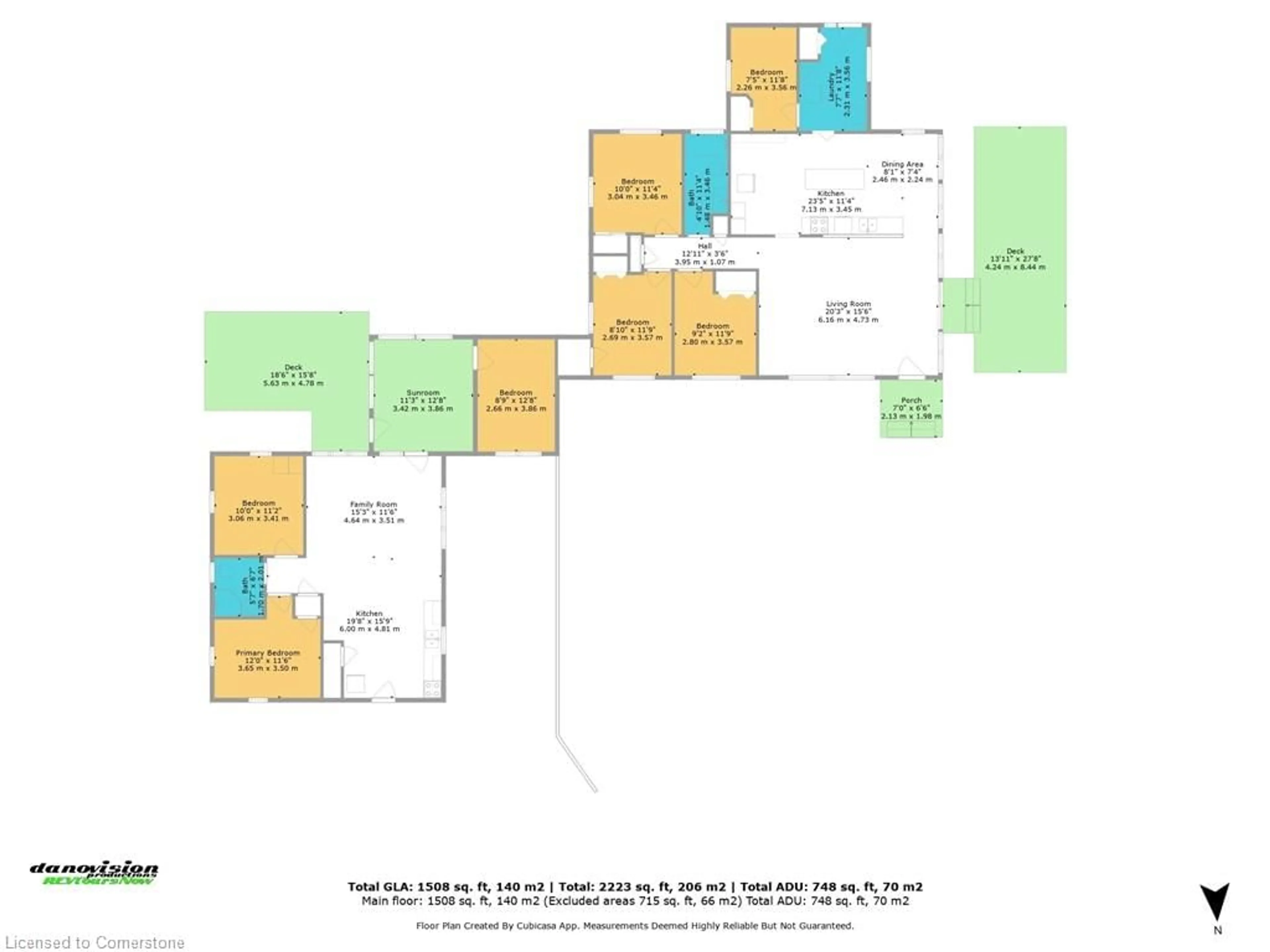 Floor plan for 261 Erie Blvd, Long Point Ontario N0E 1M0