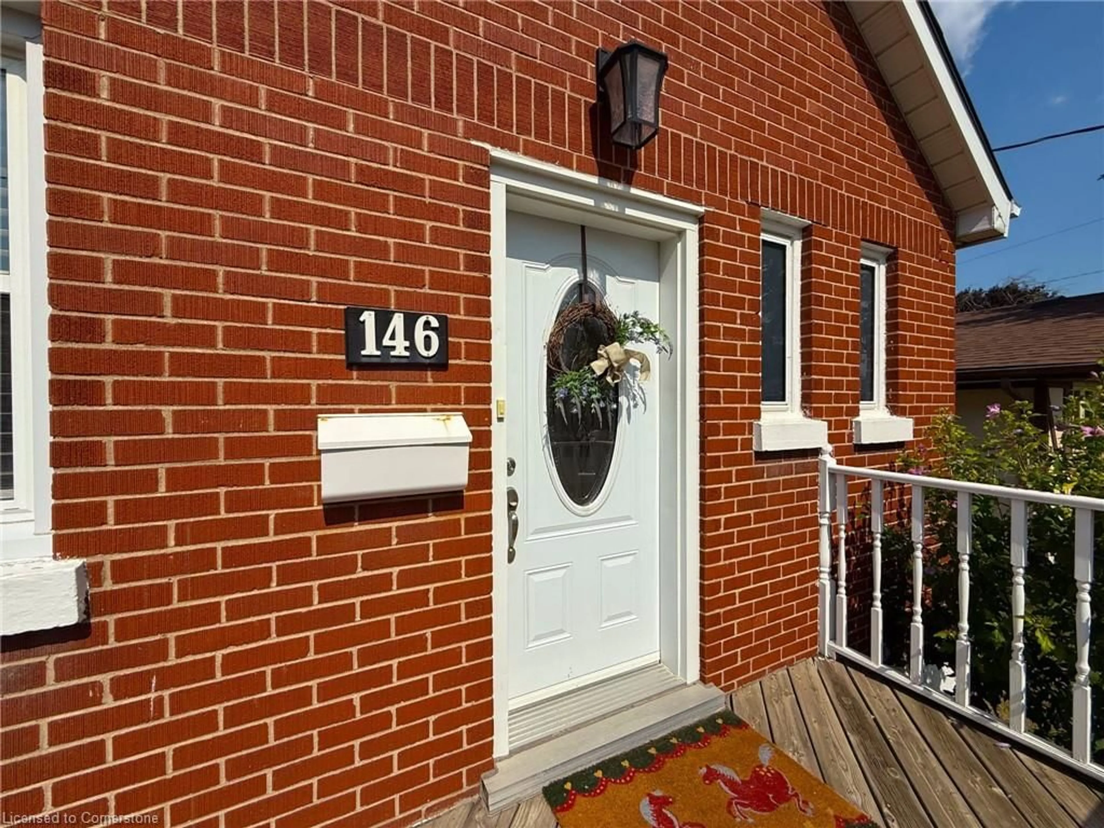 Home with brick exterior material, street for 146 Grand St, Brantford Ontario N3R 4B7