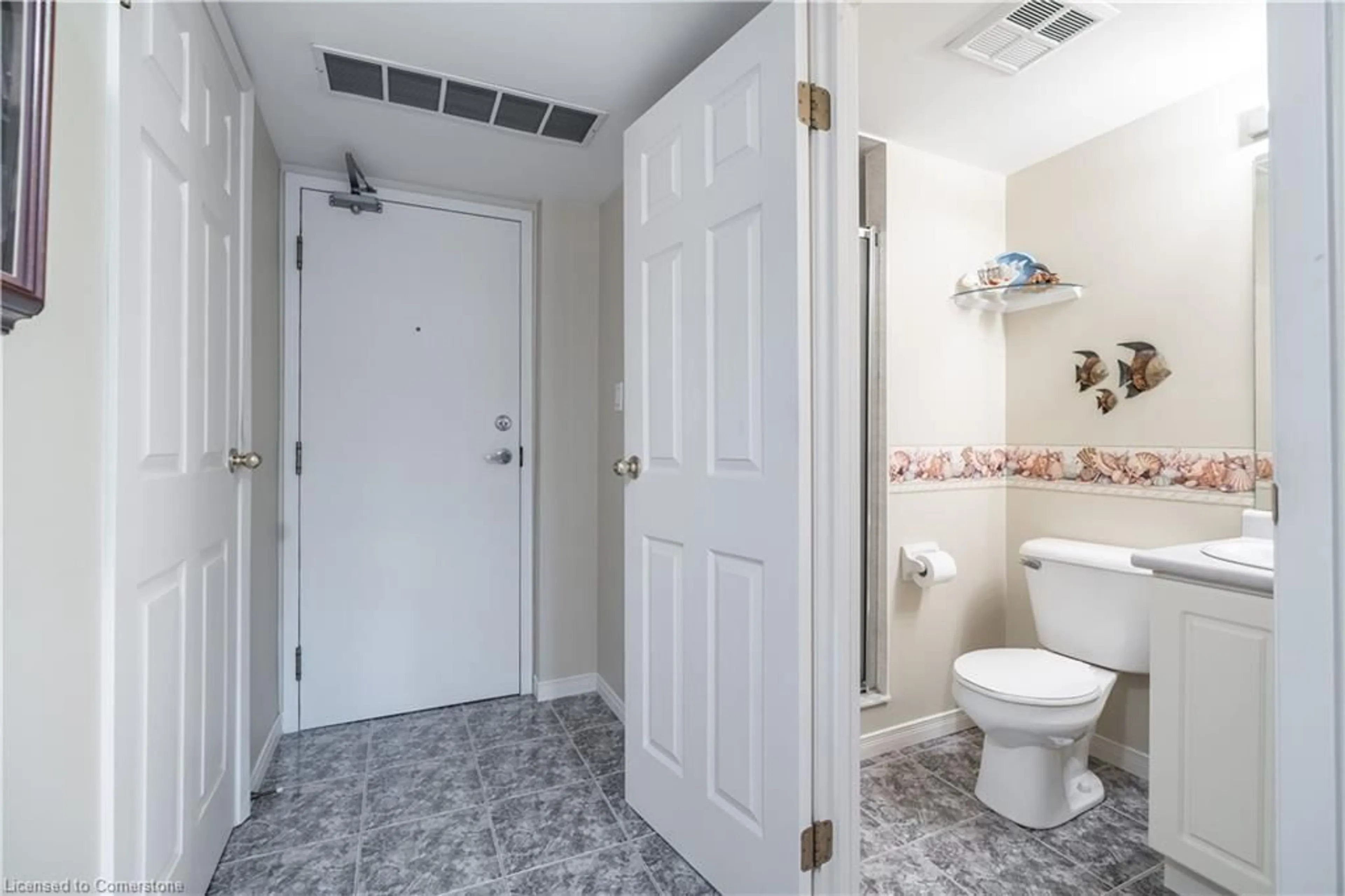 Standard bathroom, ceramic/tile floor for 3499 Upper Middle Rd #102, Burlington Ontario L7M 4M7