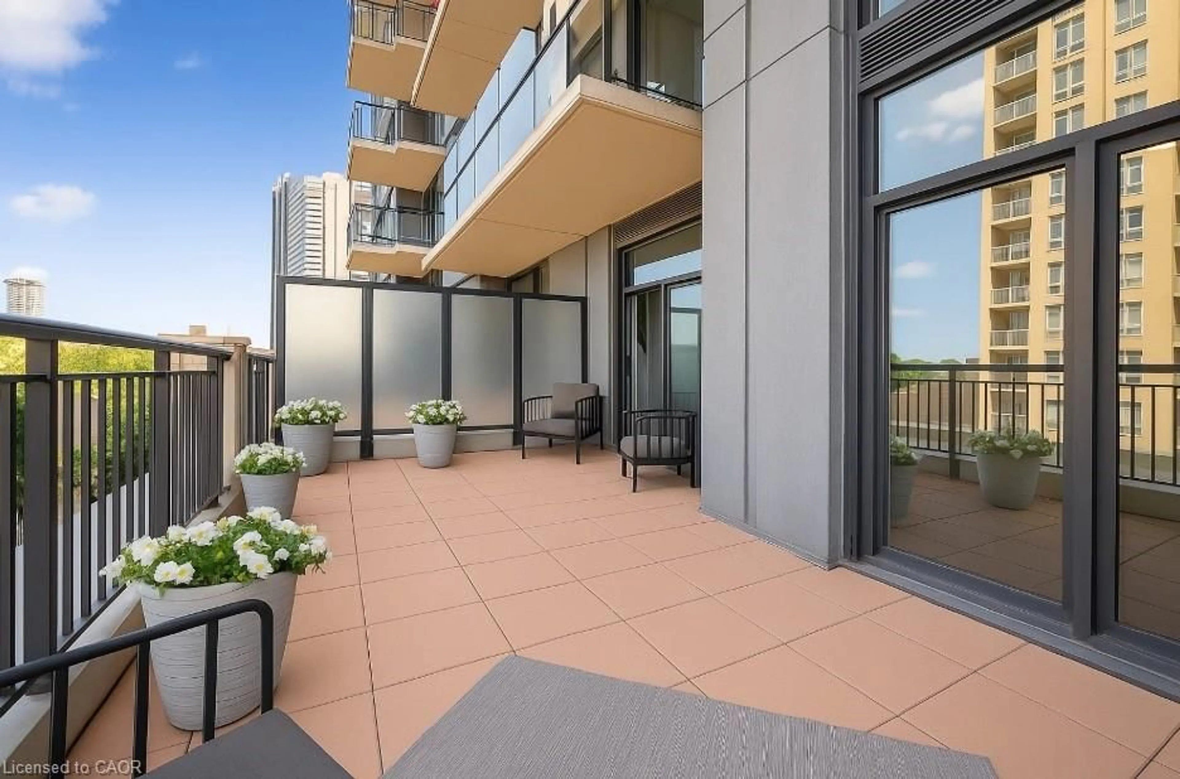 Patio, unknown for 155 Caroline St #403, Waterloo Ontario N2L 0J8