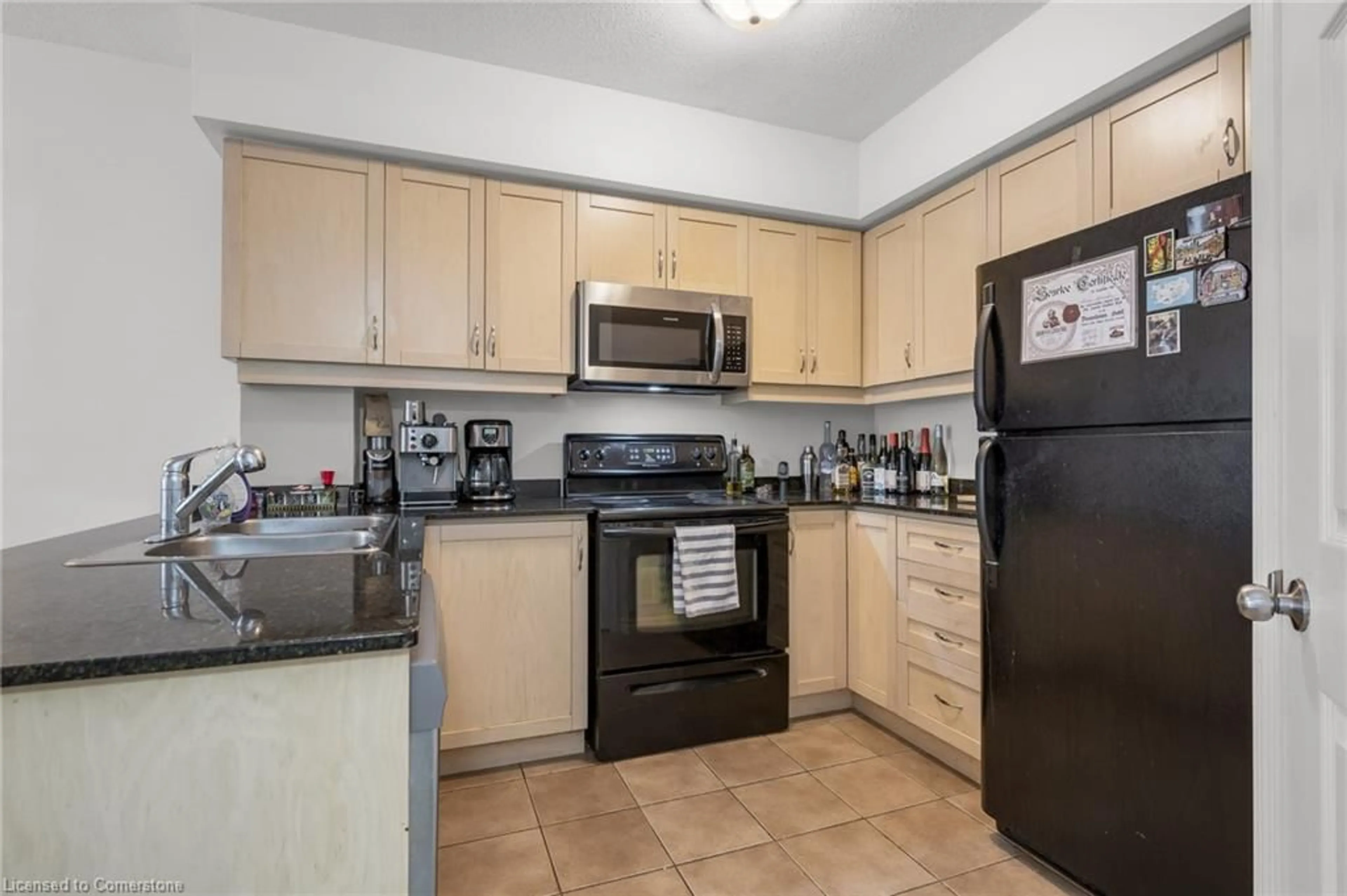 Standard kitchen, unknown for 47 Caroline St #209, Hamilton Ontario L8R 2R6