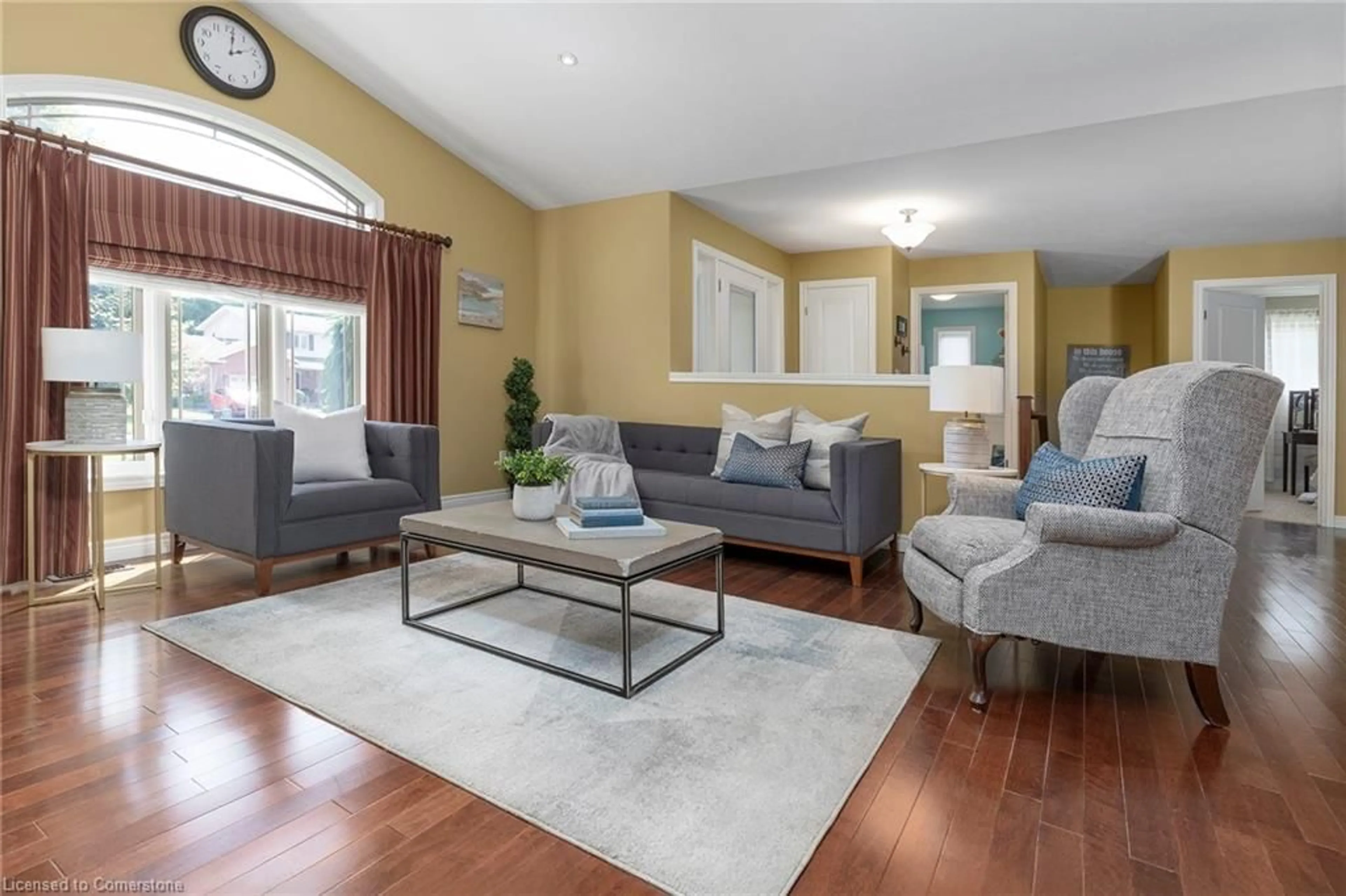 Living room with furniture, unknown for 6 Wintergreen Cres, Delhi Ontario N4B 2W5