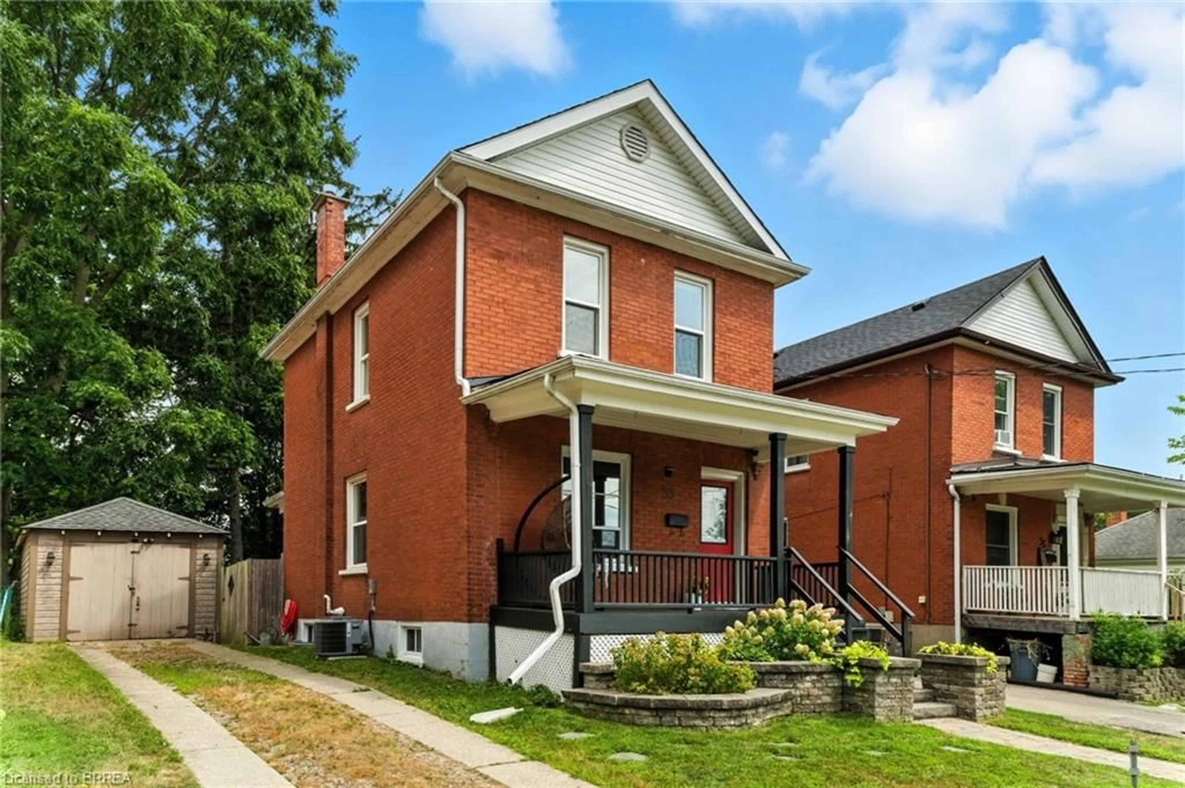 Home with brick exterior material, street for 55 Lowell St, Cambridge Ontario N1R 5E2