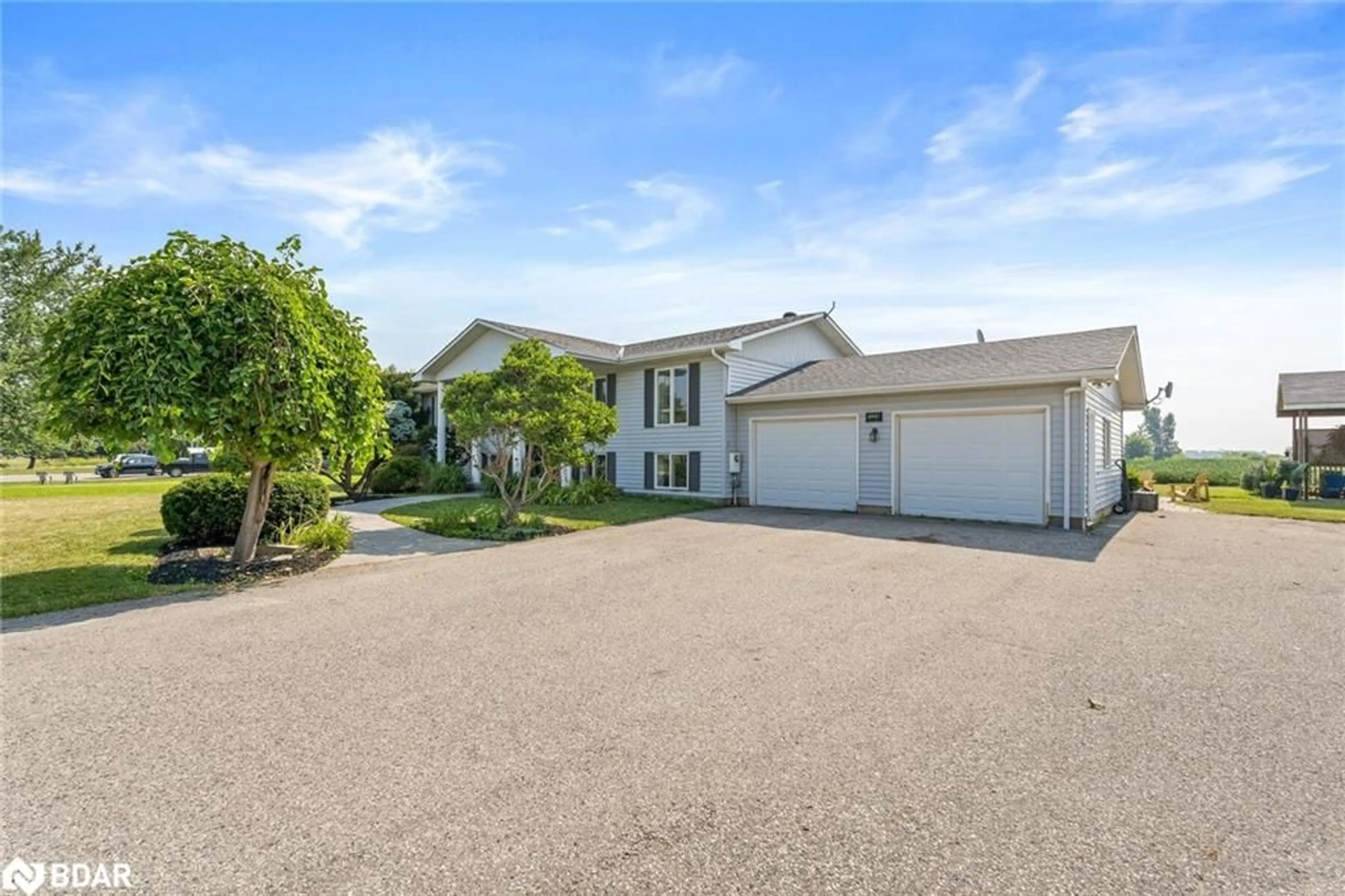 A pic from outside/outdoor area/front of a property/back of a property/a pic from drone, street for 13318 Tenth Side Road, Georgetown Ontario L7G 4S5