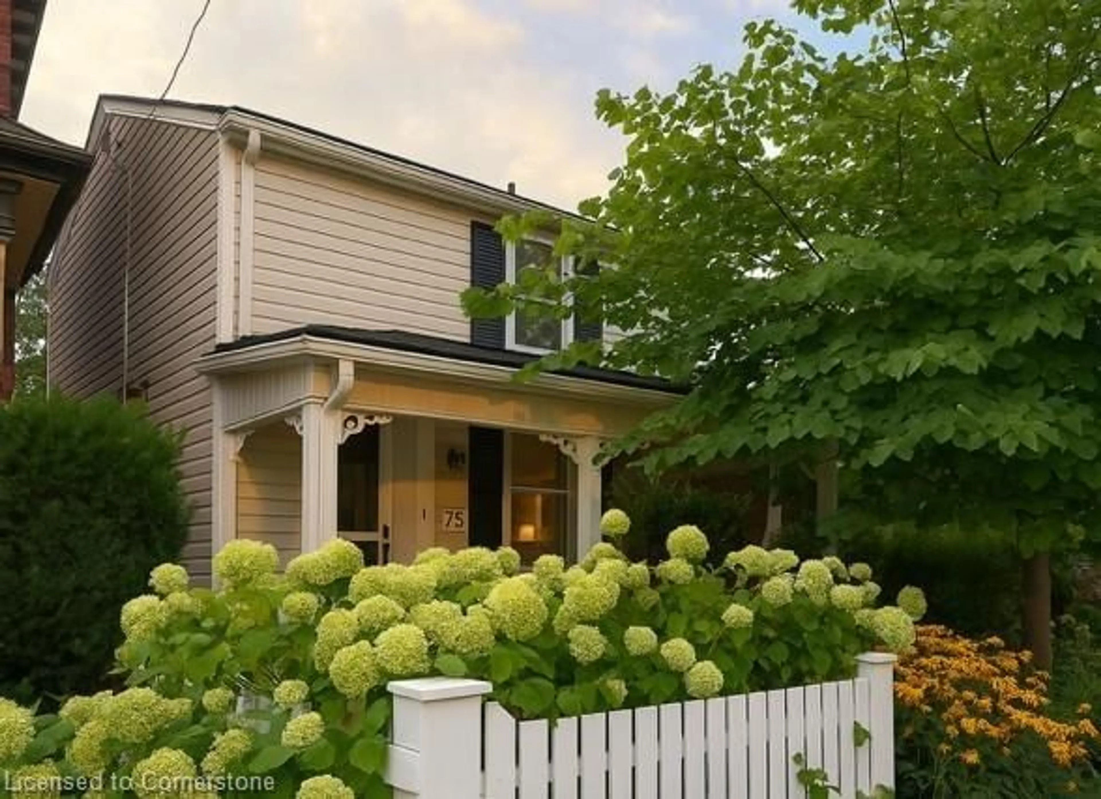 Home with vinyl exterior material, street for 75 Ray St, Hamilton Ontario L8R 2X7