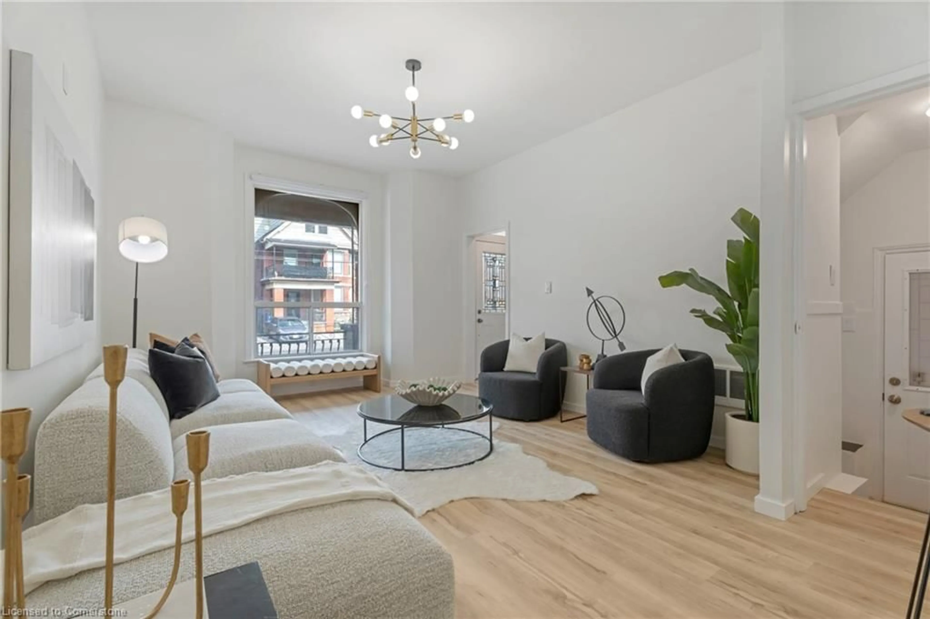 Living room with furniture, unknown for 133 Wentworth St, Hamilton Ontario L8L 5V6