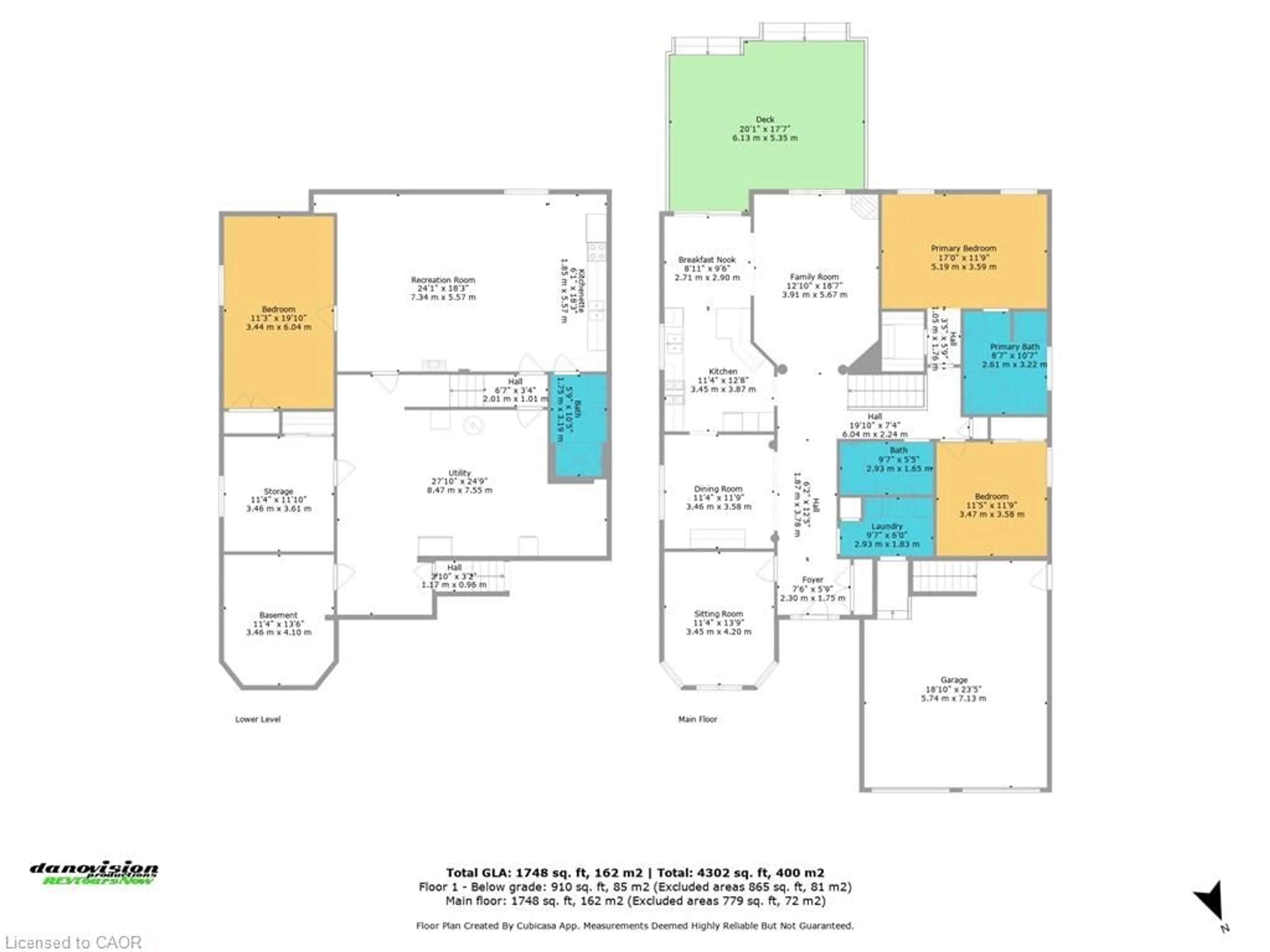 Floor plan for 60 Willowdale Cres, Port Dover Ontario N0A 1N5