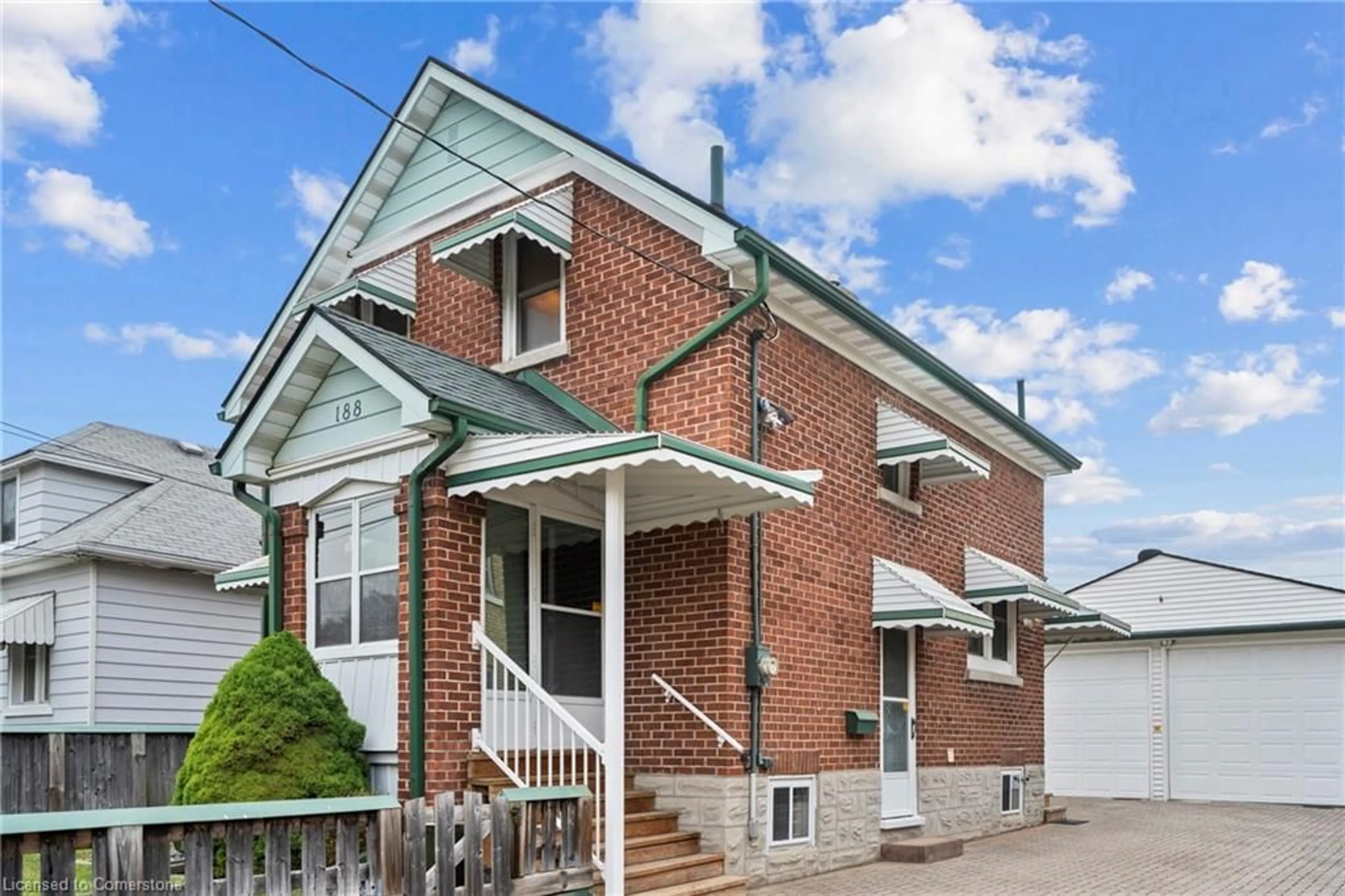 Home with brick exterior material, street for 188 Wentworth Ave, Kitchener Ontario N2M 3S4