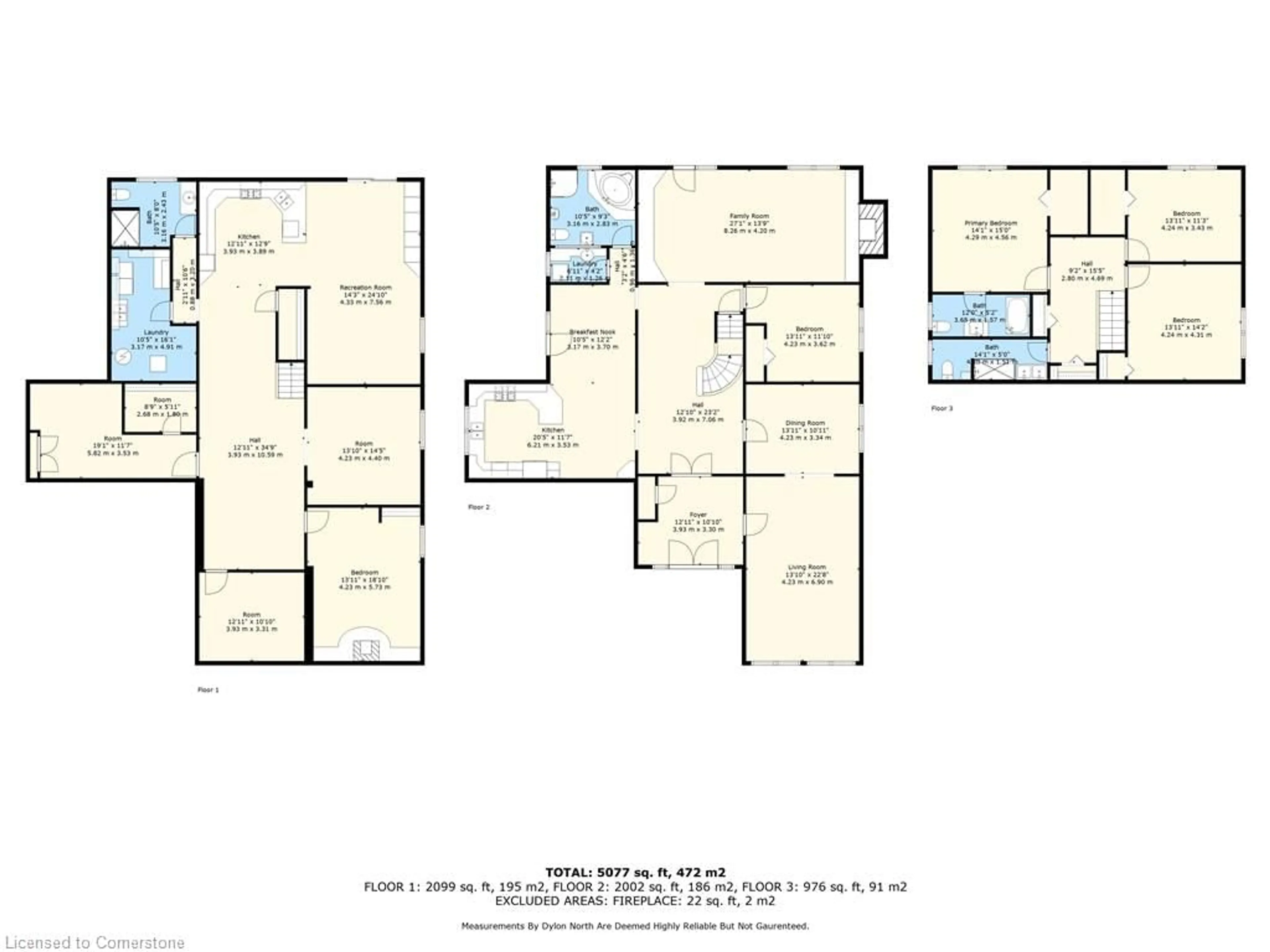 Floor plan for 7105 York Dr, Niagara Falls Ontario L2E 7A1