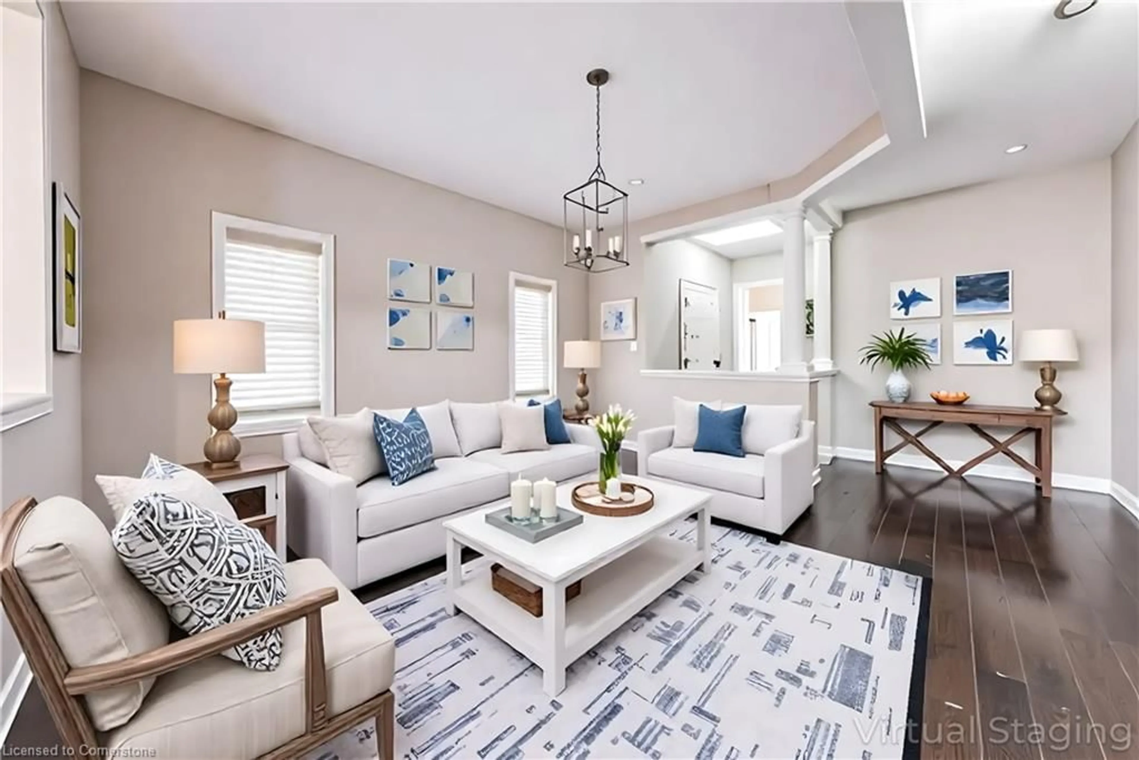 Living room with furniture, unknown for 601 Florencedale Cres, Kitchener Ontario N2R 0N4