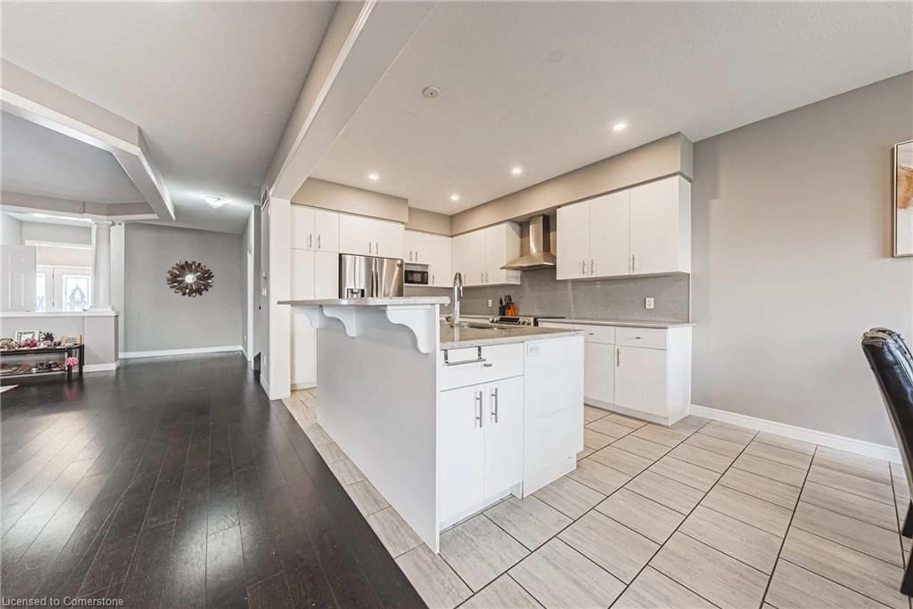 Open concept kitchen, unknown for 601 Florencedale Cres, Kitchener Ontario N2R 0N4