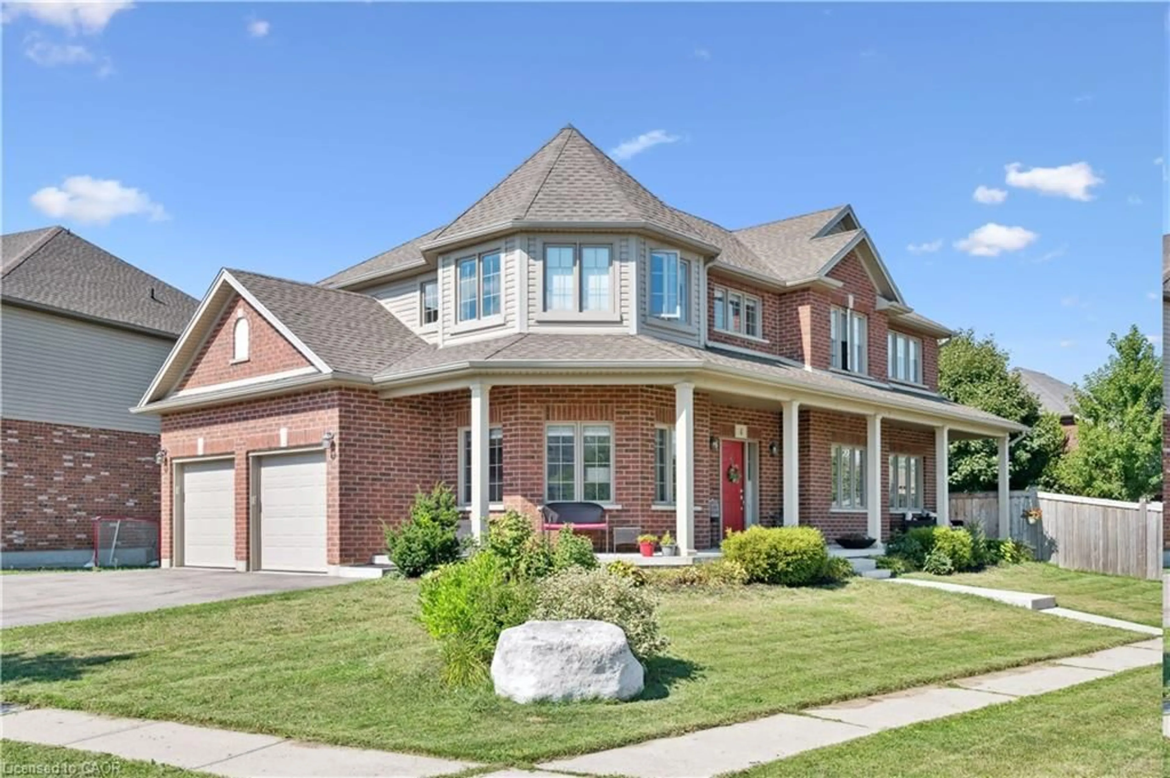 Home with brick exterior material, street for 4 Kropf Dr, Baden Ontario N3A 4R5