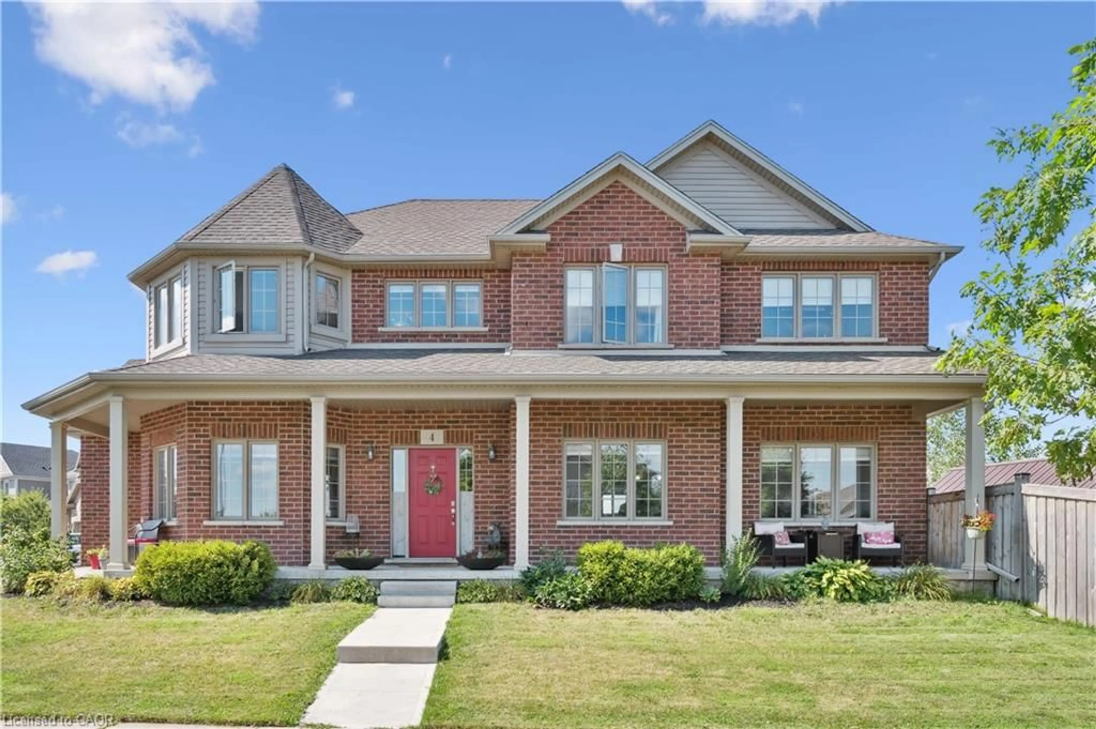 Home with brick exterior material, street for 4 Kropf Dr, Baden Ontario N3A 4S4