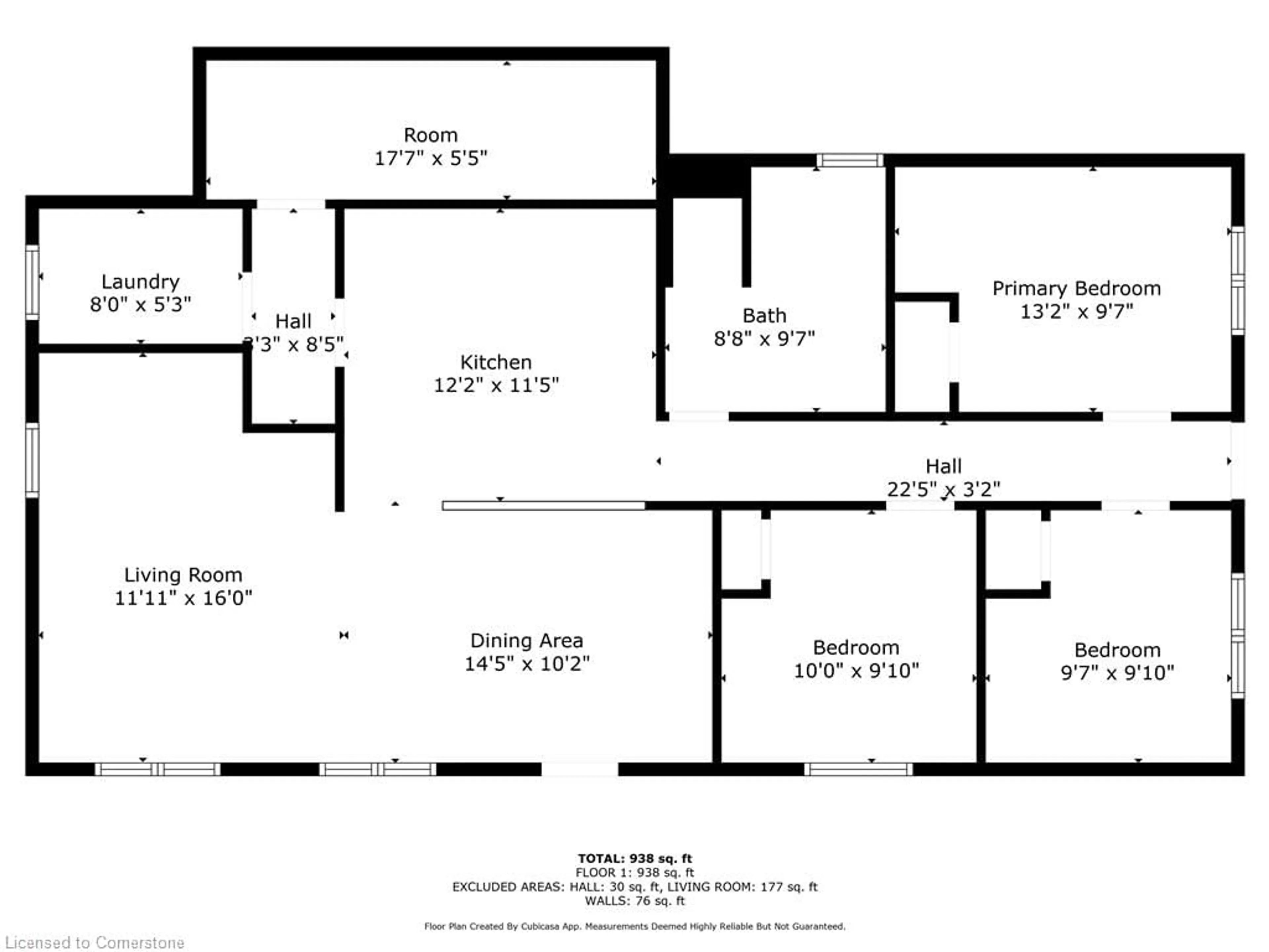 Floor plan for 209 Gibson Ave, Hamilton Ontario L8L 6K2