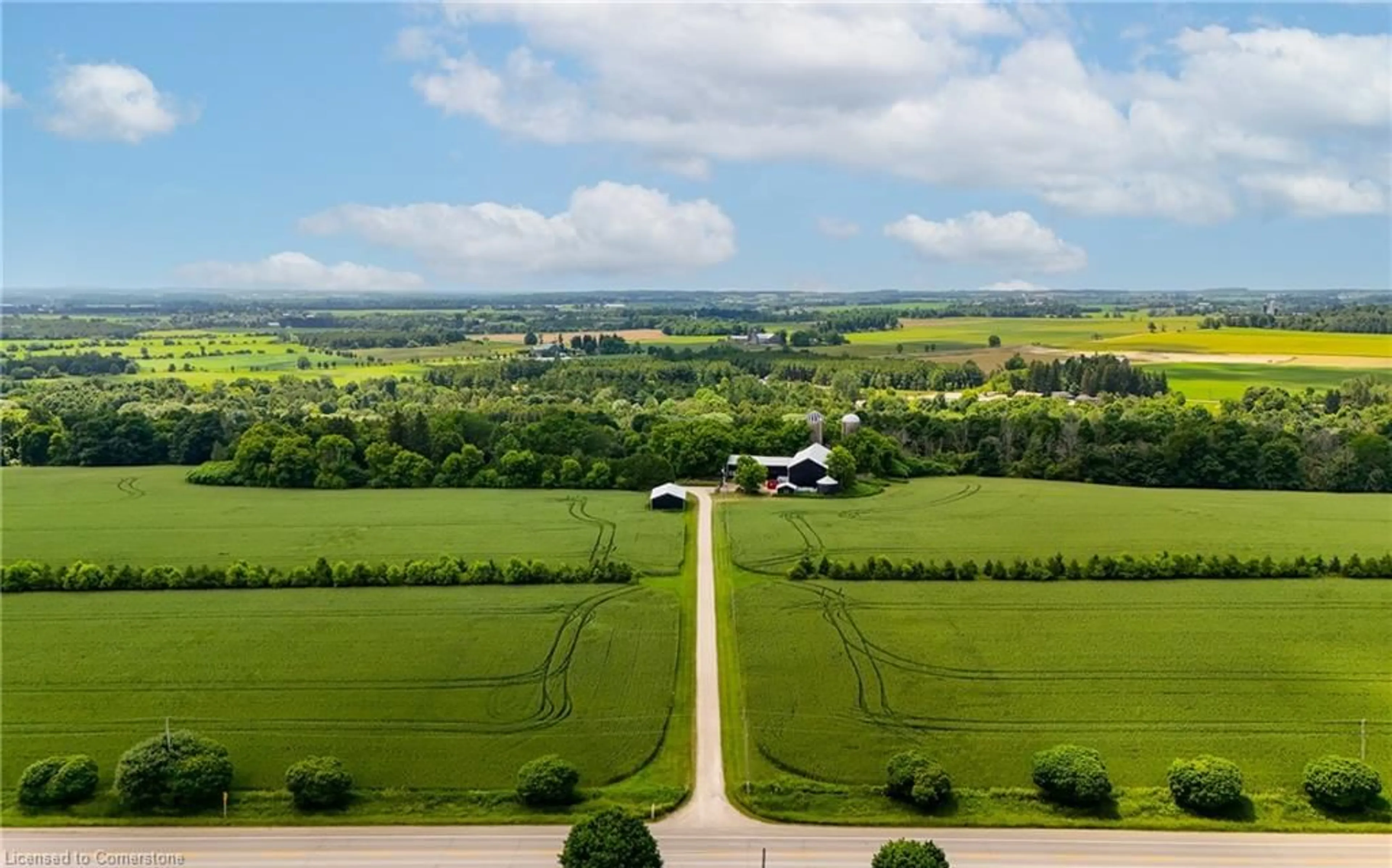 A pic from outside/outdoor area/front of a property/back of a property/a pic from drone, mountain view for 7306 Wellington Rd 21, Elora Ontario N0B 1S0