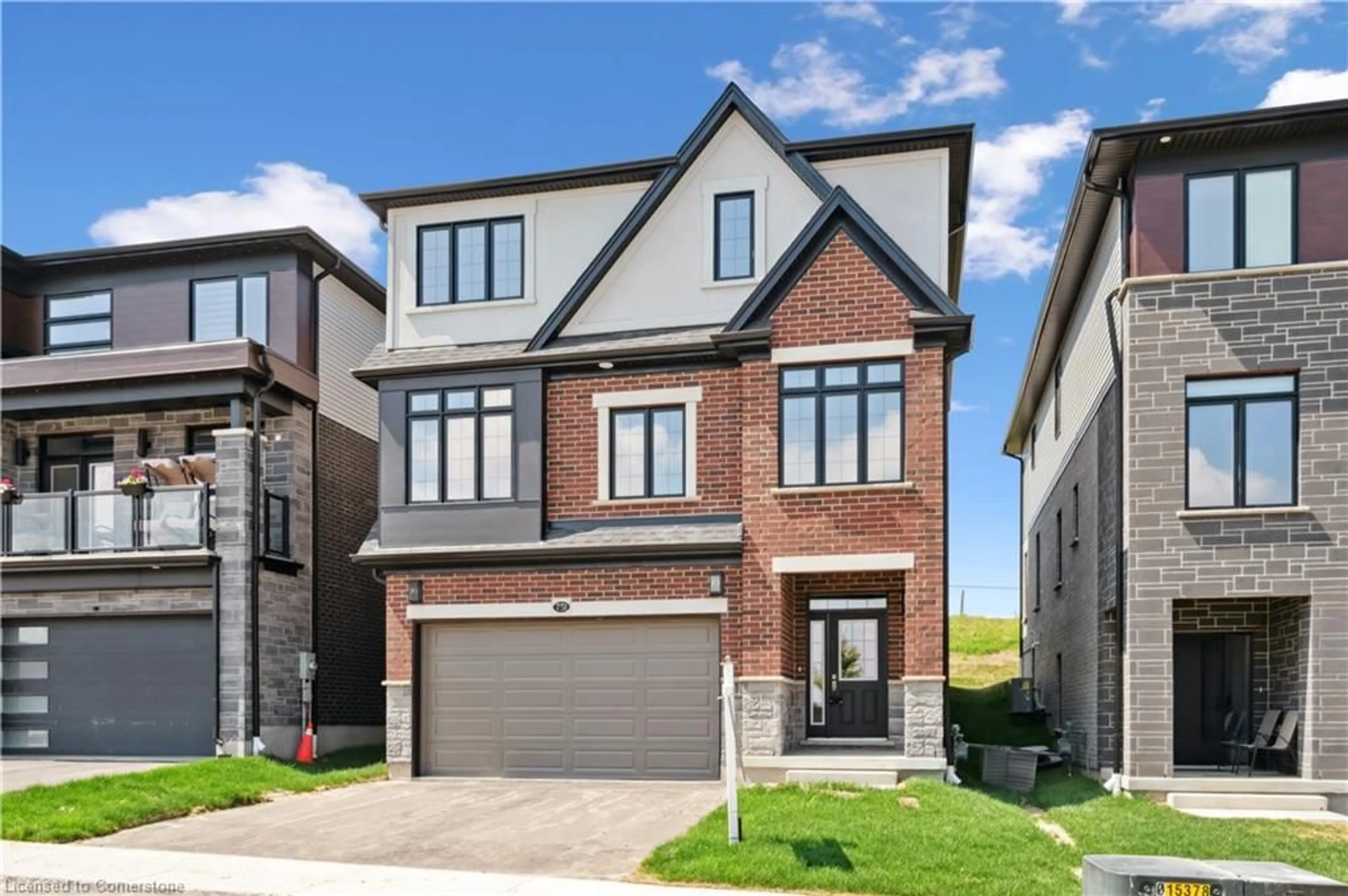 Home with brick exterior material, street for 751 Autumn Willow Dr, Waterloo Ontario N2V 0H8
