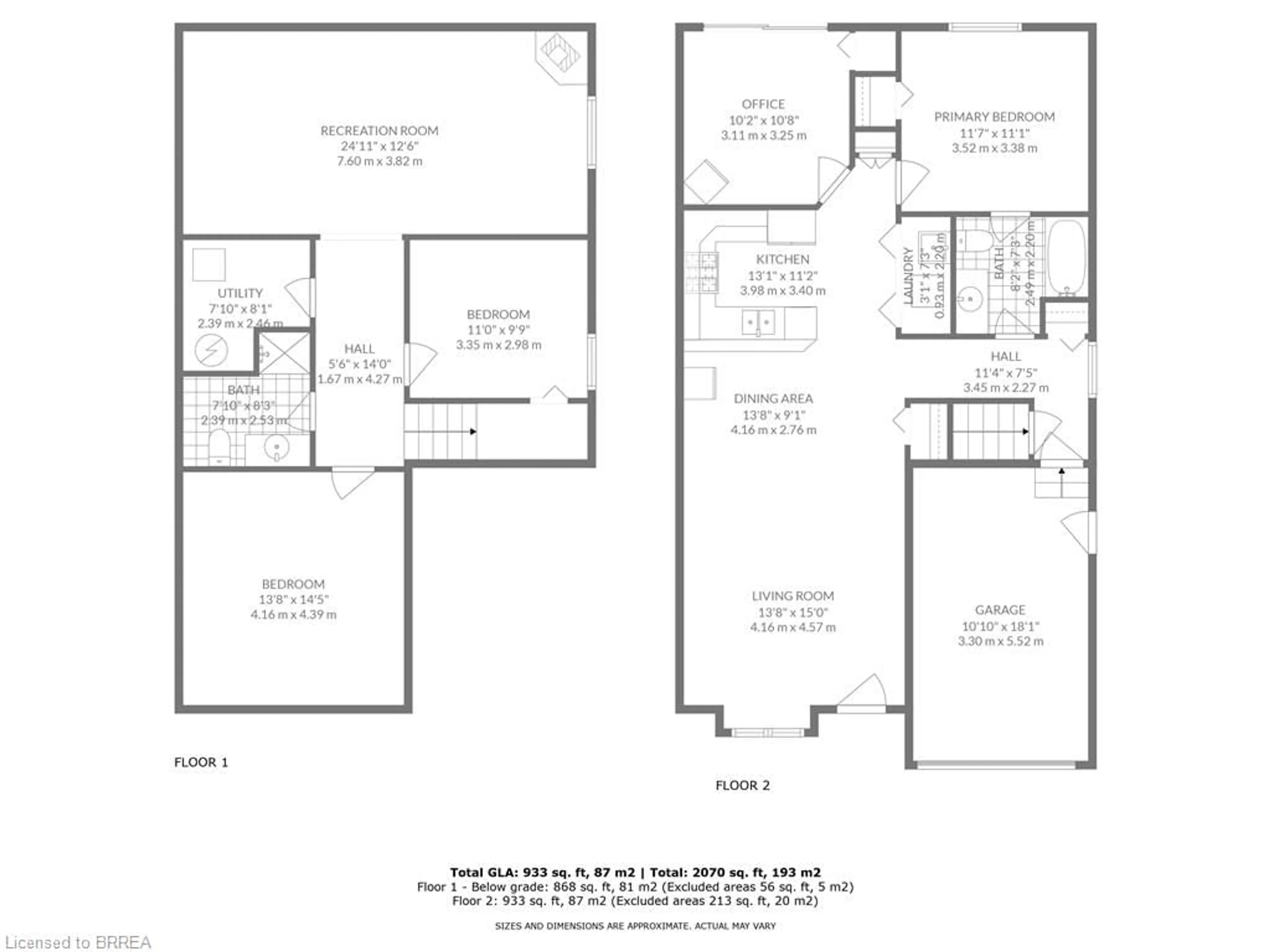 Floor plan for 209 Nelson St, Port Dover Ontario N0A 1N0