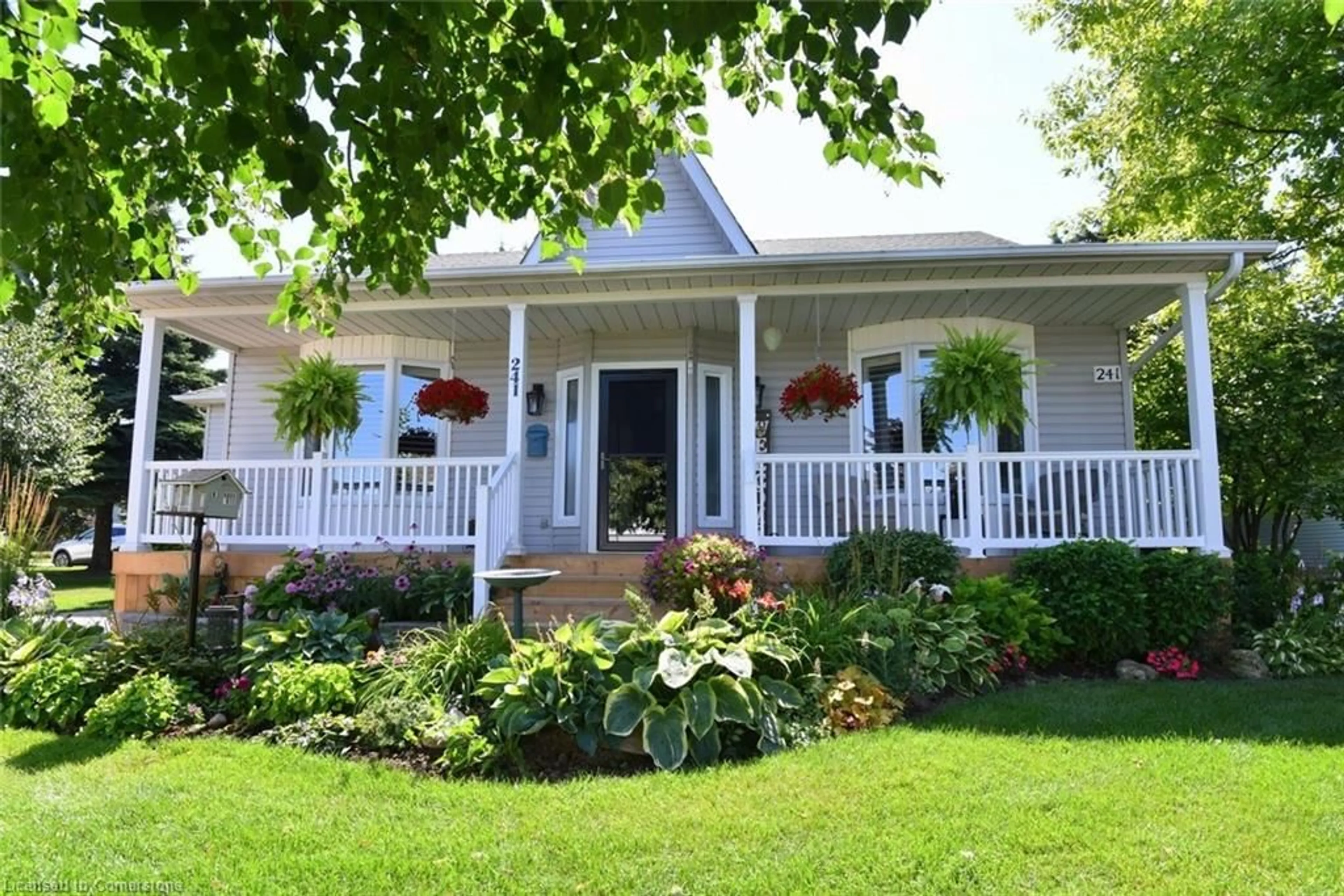 Home with vinyl exterior material, street for 241 Silverbirch Blvd, Mount Hope Ontario L0R 1W0