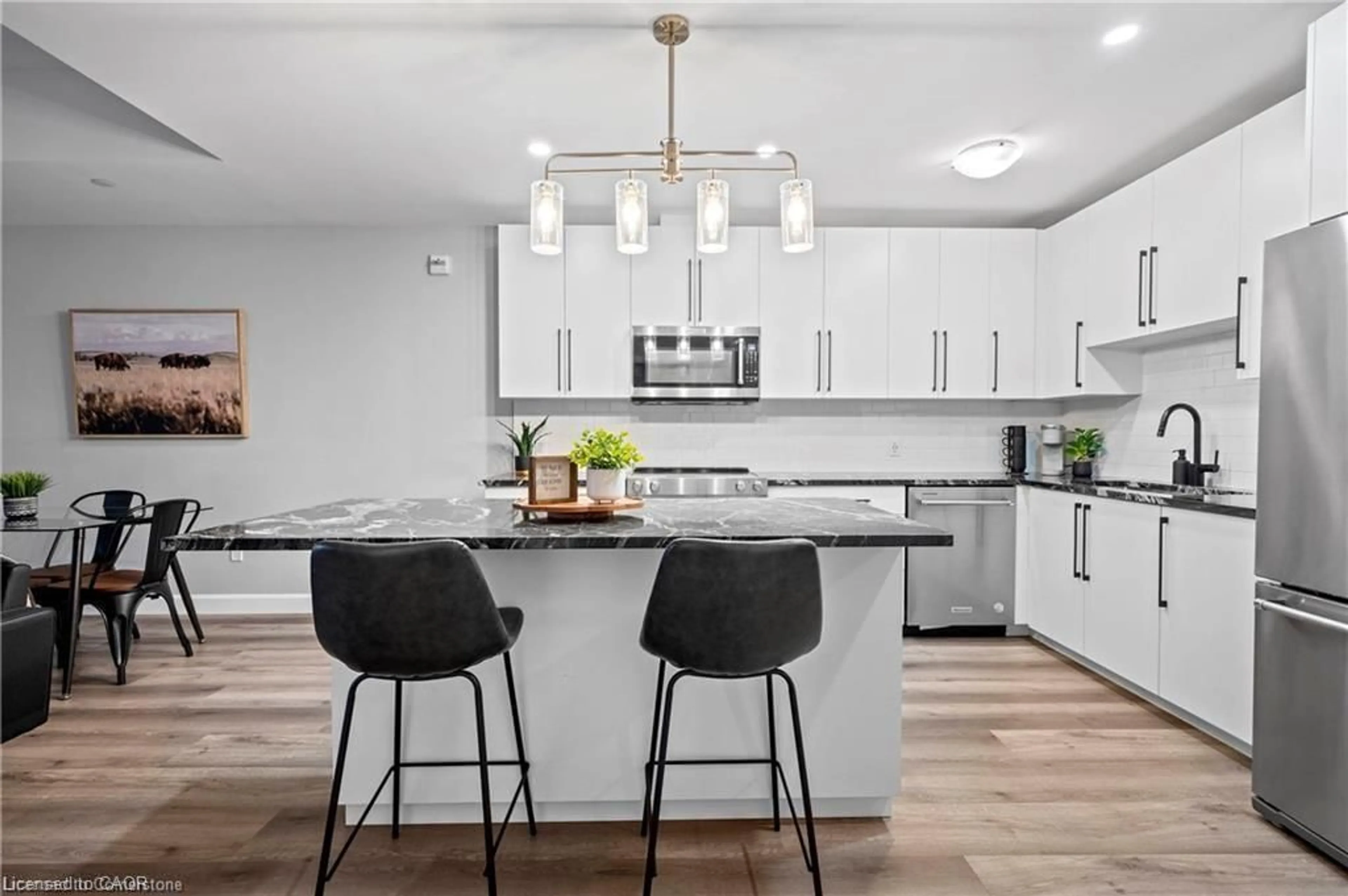 Open concept kitchen, unknown for 51 David St #207, Kitchener Ontario N2G 0E8