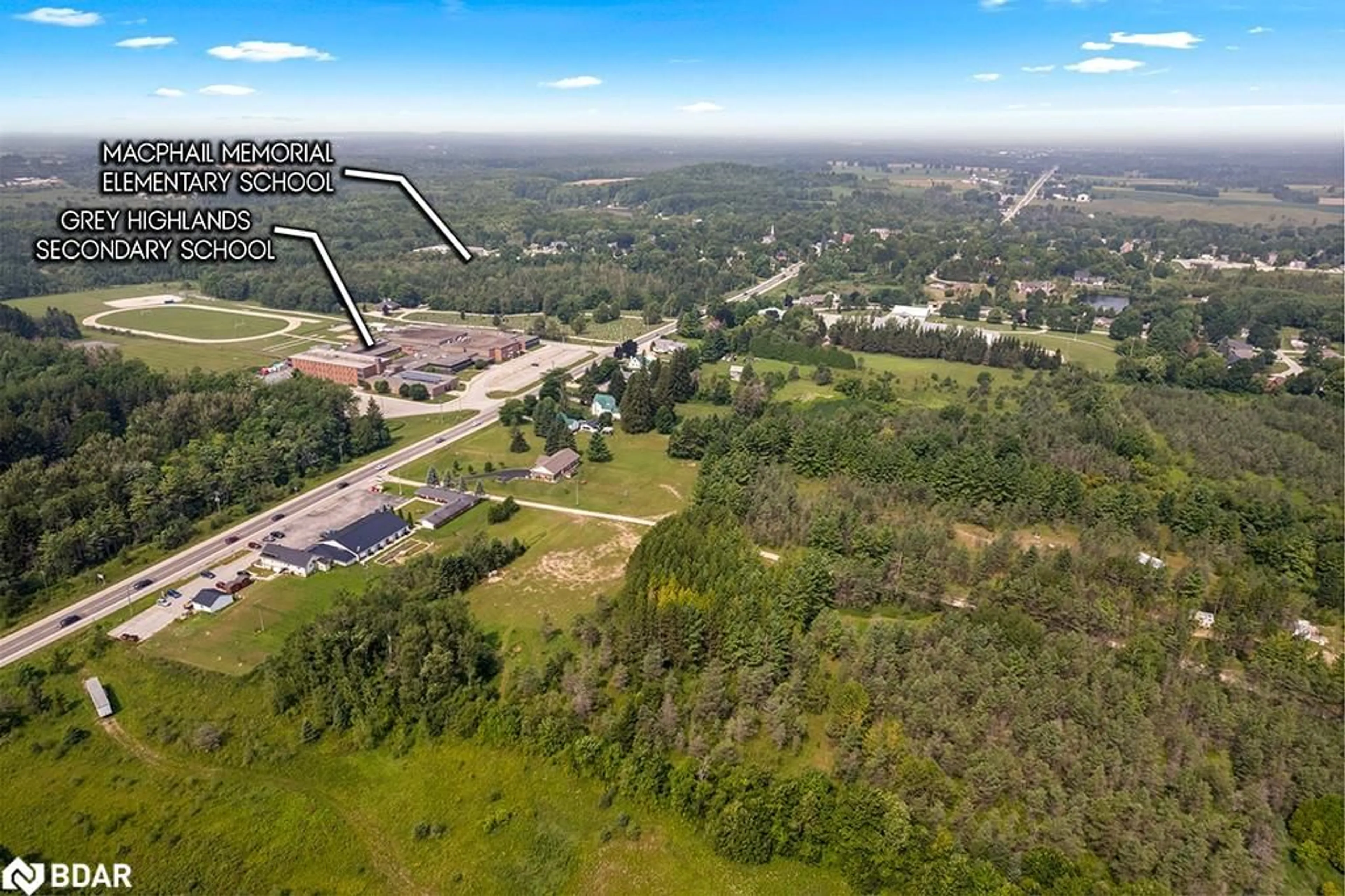 A pic from outside/outdoor area/front of a property/back of a property/a pic from drone, unknown for 126 Highland Dr, Grey Ontario N0C 1H0