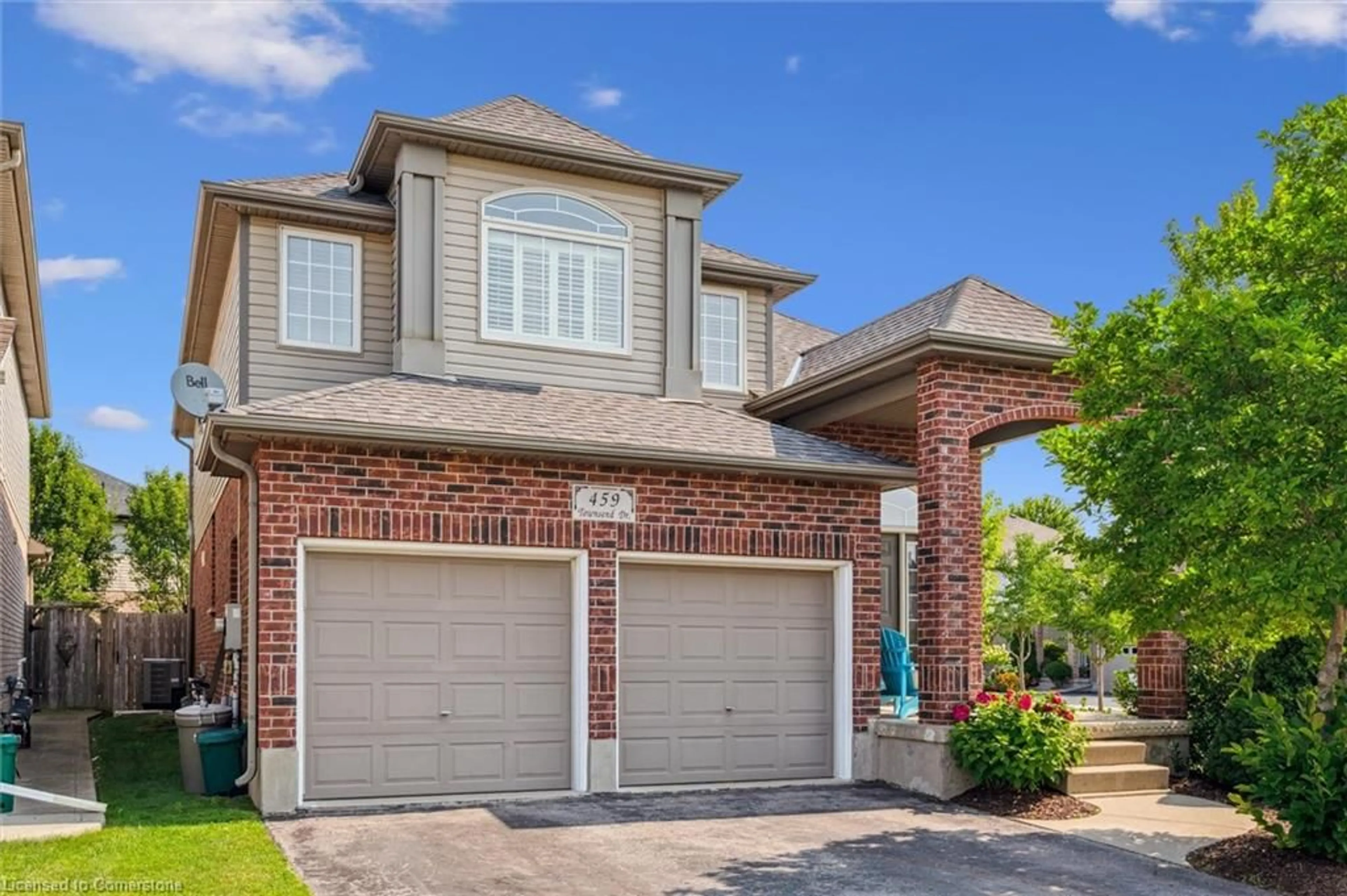 Home with brick exterior material, street for 459 Townsend Dr, Woolwich Ontario N0B 1M0